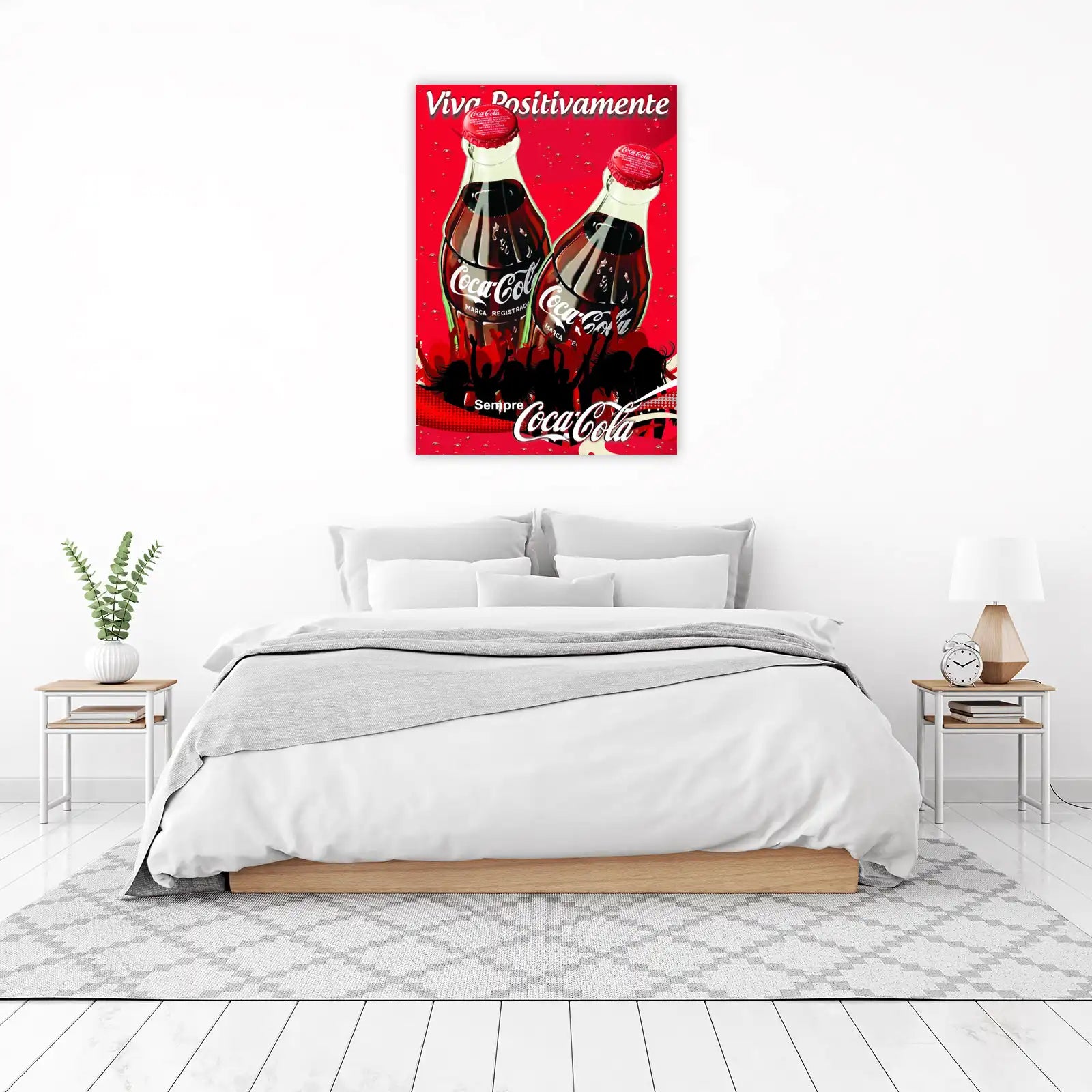 Retro Coca-Cola Party Wall Art