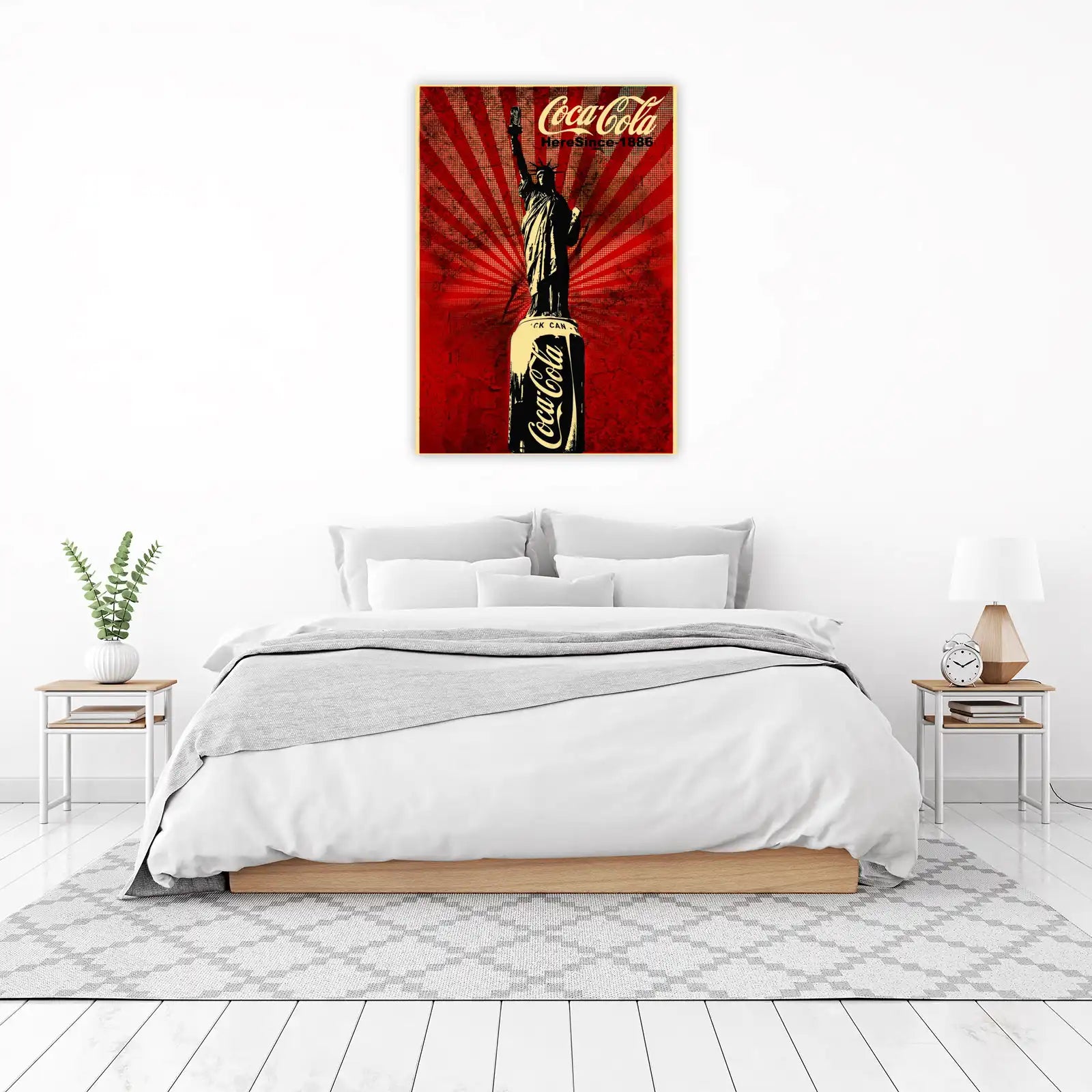 Statue of Liberty Coca-Cola Wall Art