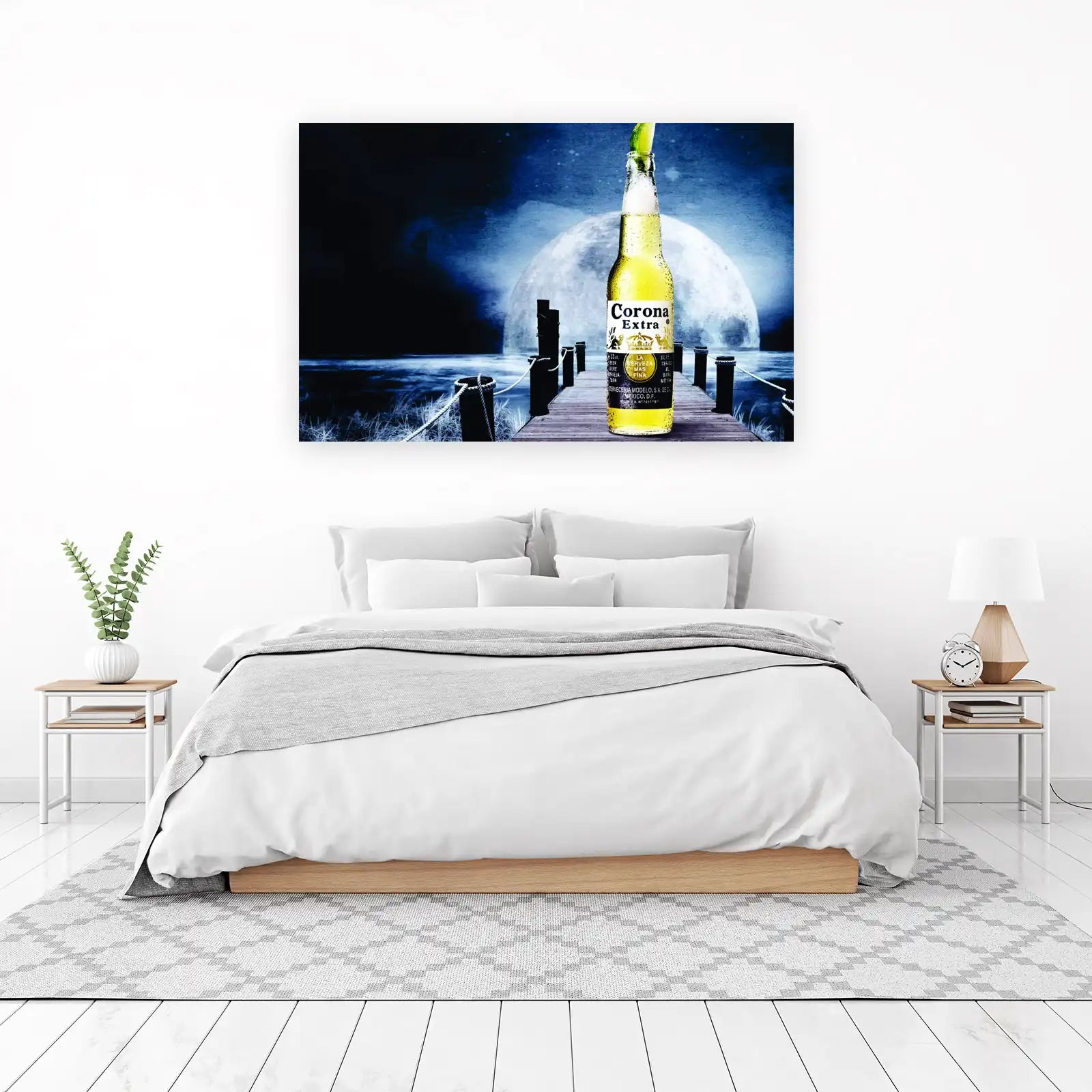 Corona Moonlight Dock Wall Art