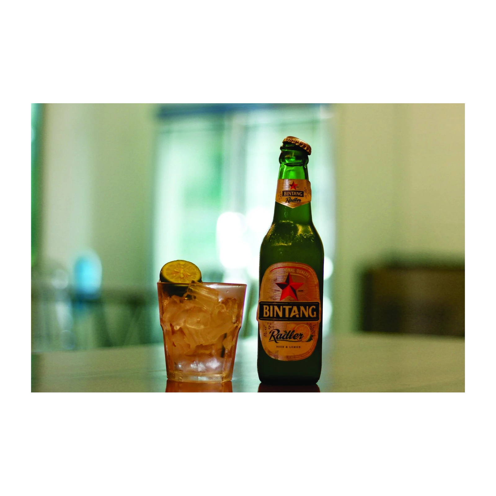Refreshing Bintang Radler Beer Lime Wall Art