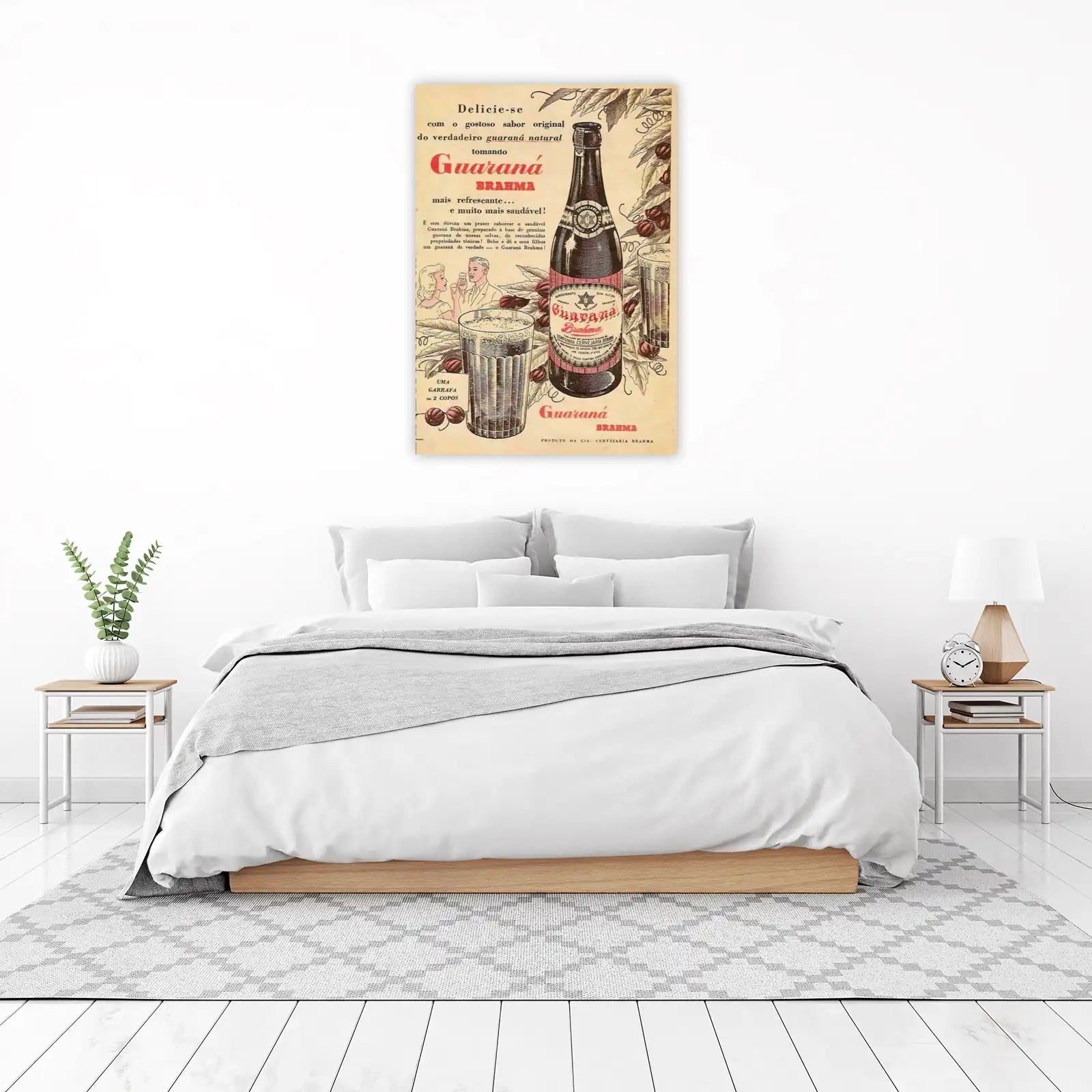 Vintage Guarana Brahma Advertising Wall Art
