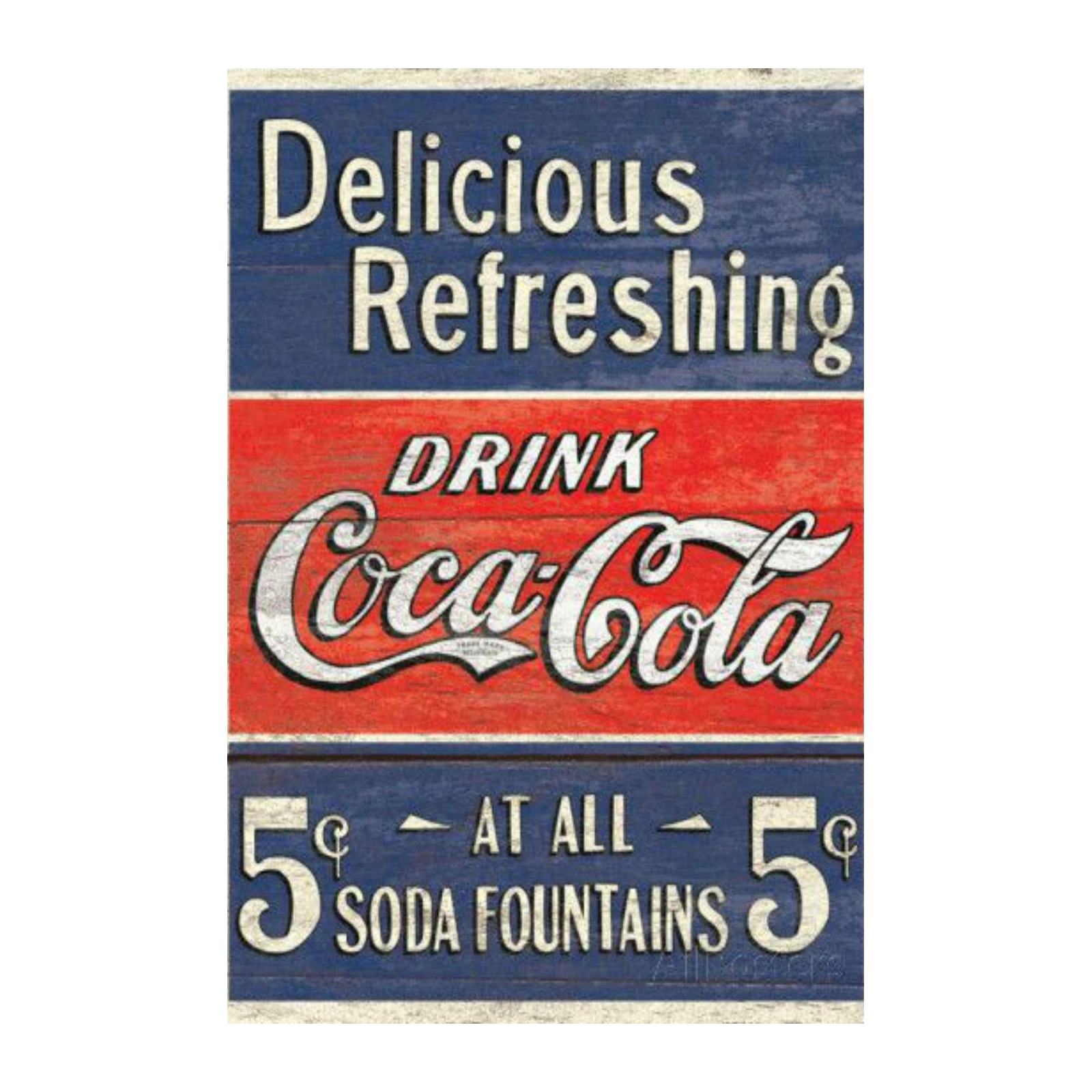Vintage Coca-Cola Ad Wall Art
