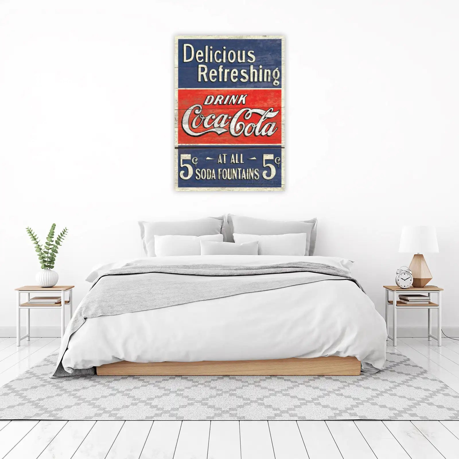 Vintage Coca-Cola Ad Wall Art