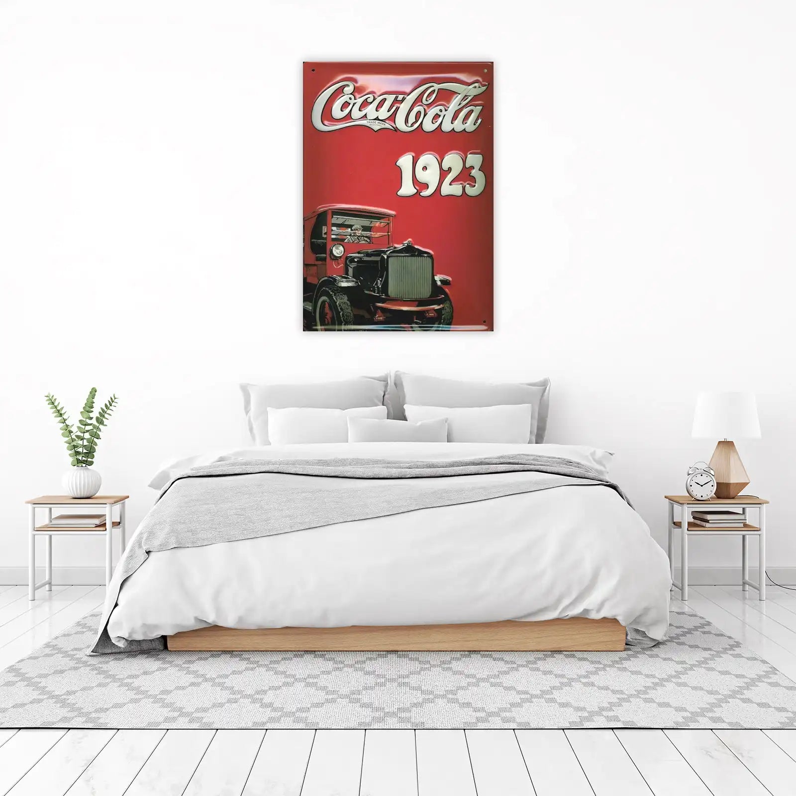 Retro Coca-Cola 1923 Truck Wall Art
