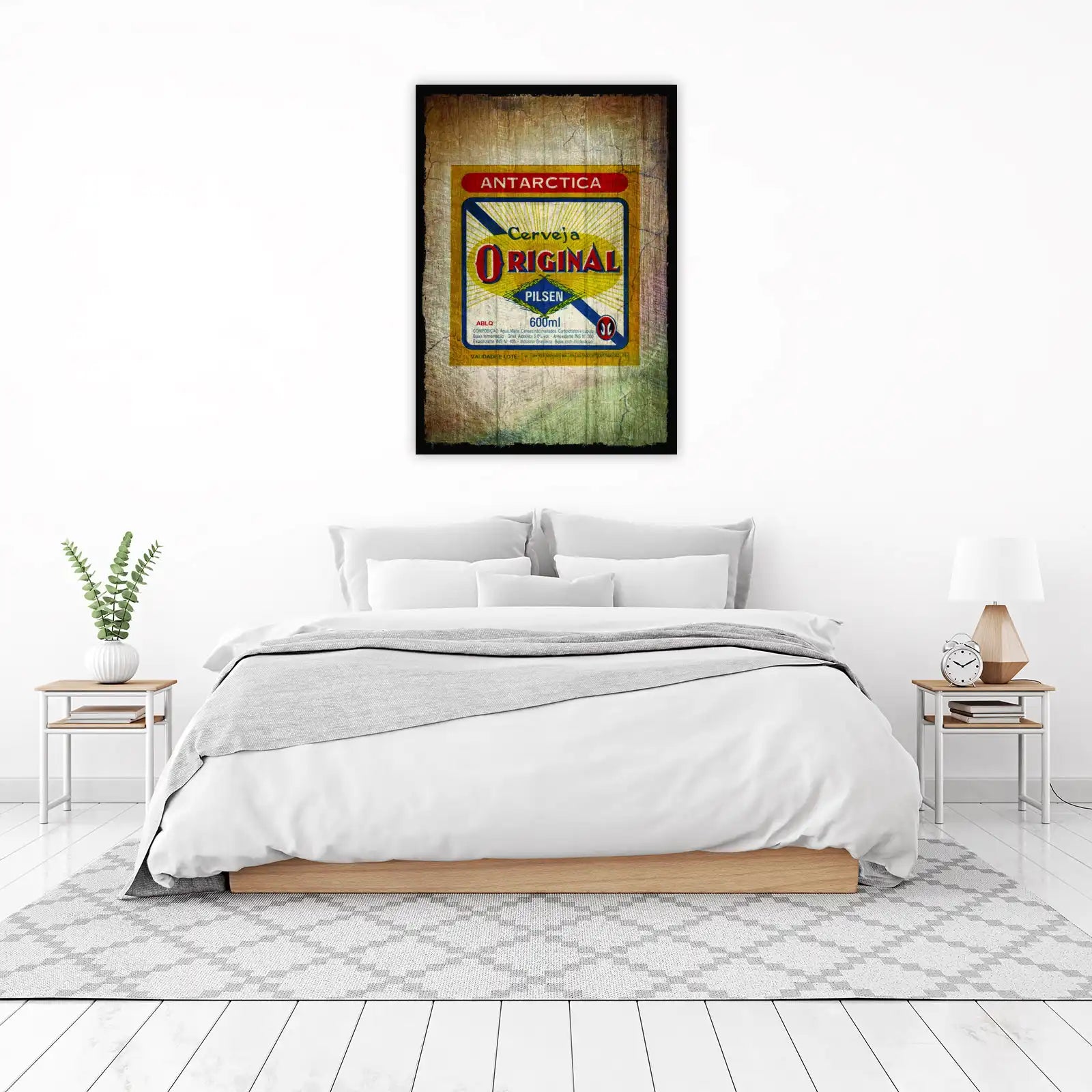 Vintage Antarctica Original Pilsen Beer Wall Art