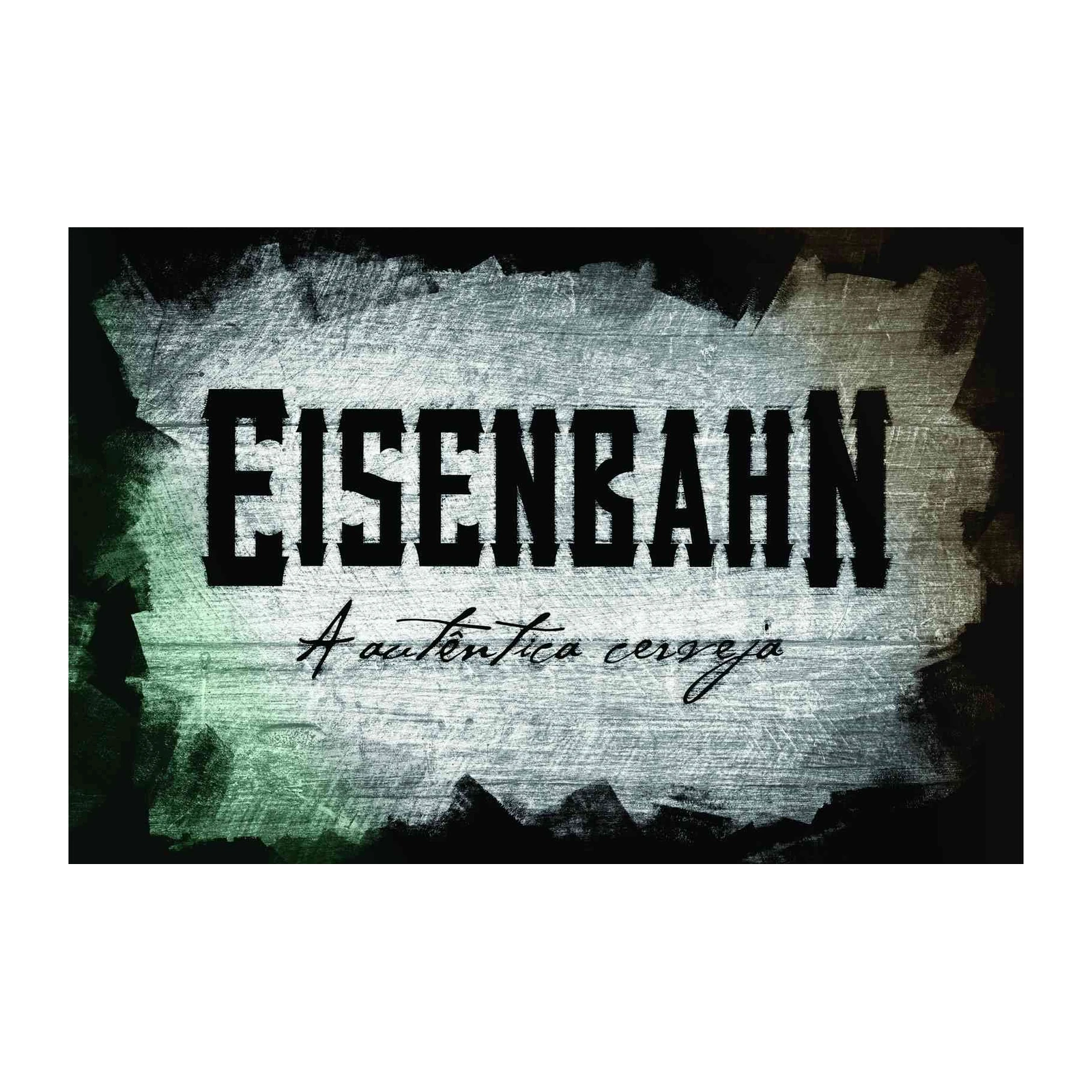 Eisenbahn Authentic Beer Vintage Style Wall Art