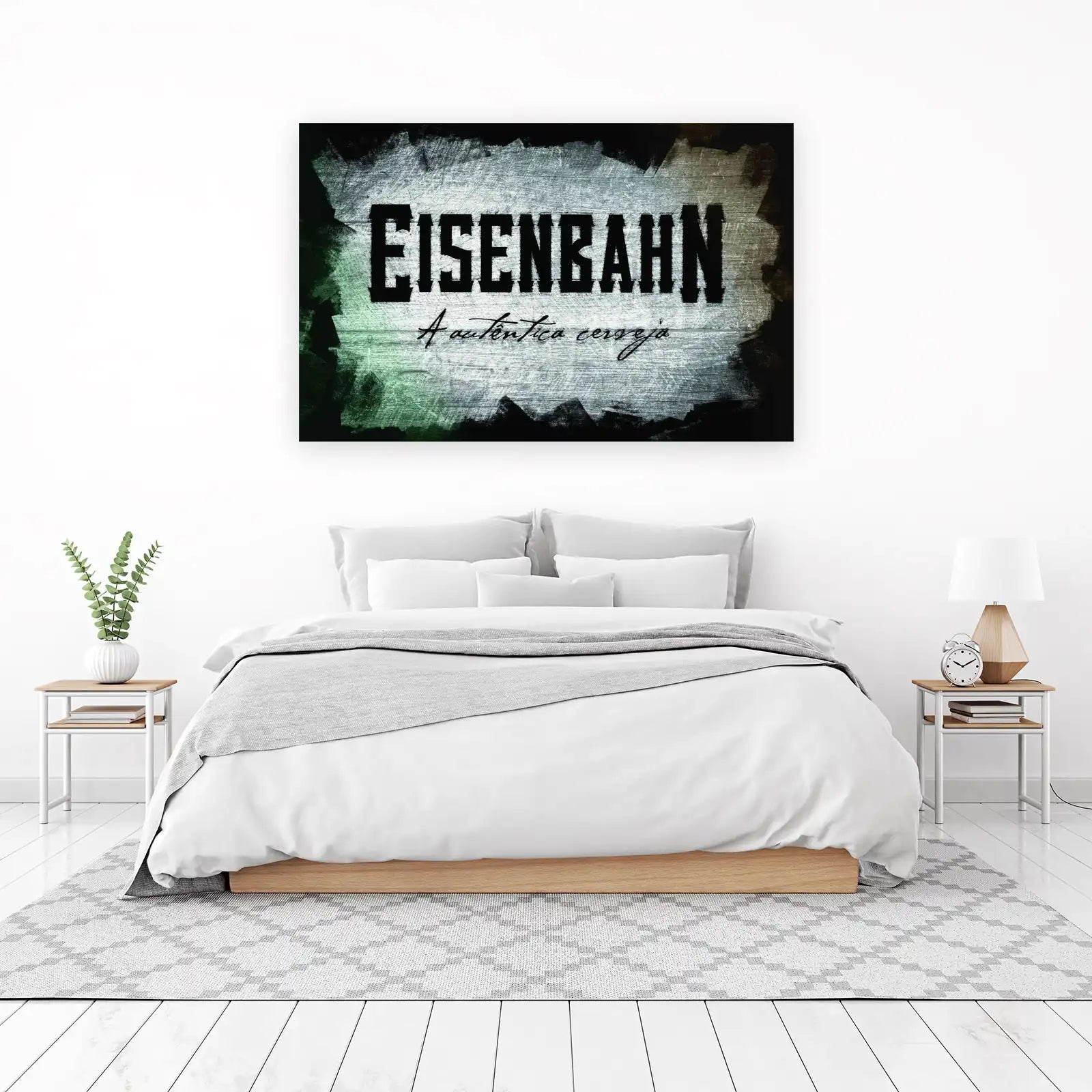 Eisenbahn Authentic Beer Vintage Style Wall Art