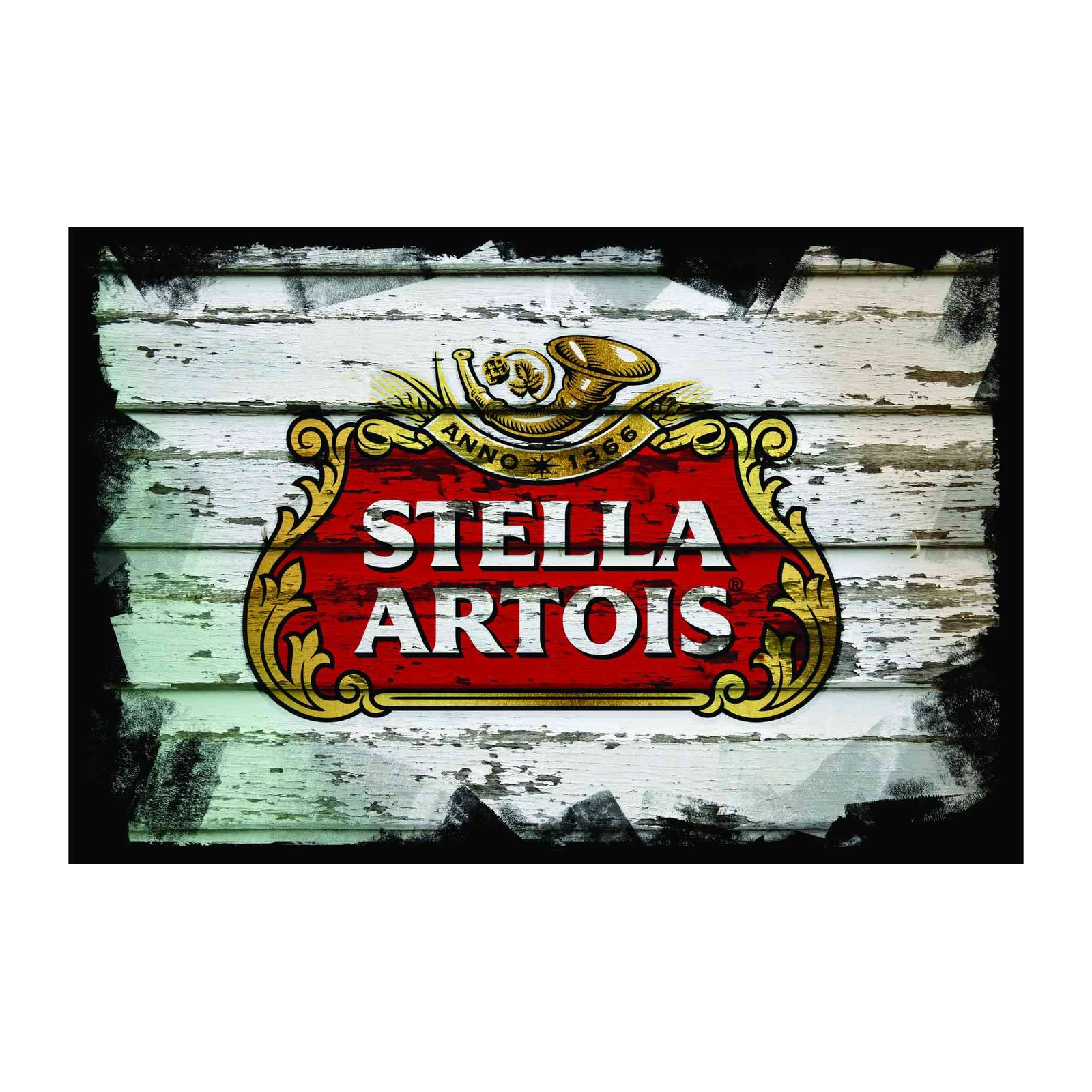 Vintage Stella Artois Logo Wall Art