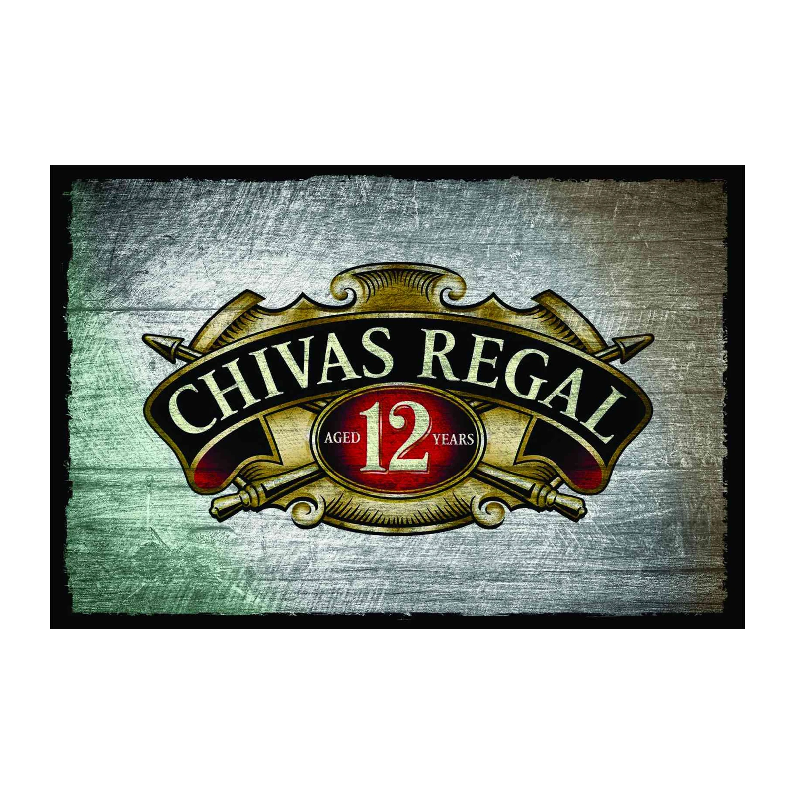 Chivas Regal 12 Years Aged Logo Wall Art