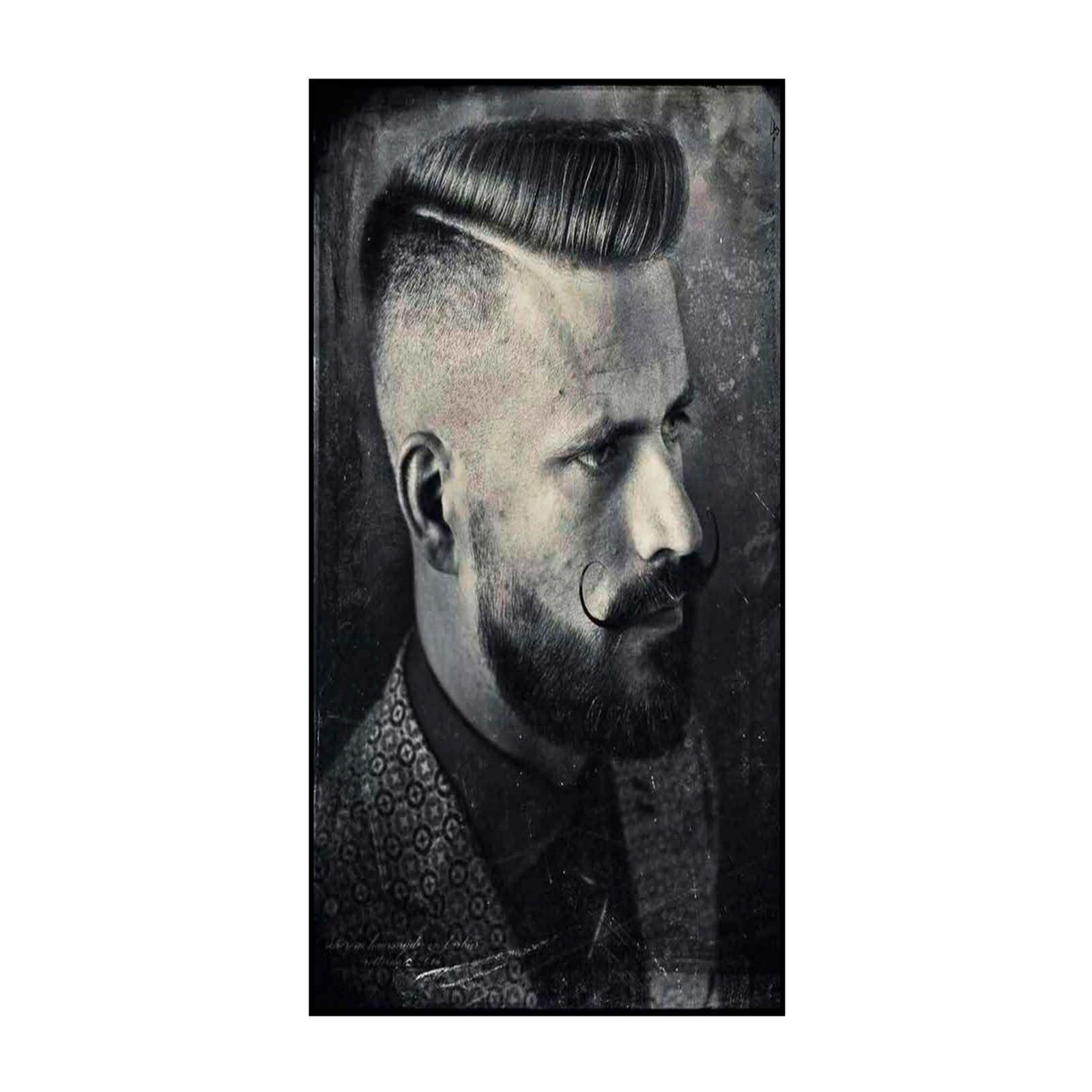 Vintage Gent Portrait Wall Art Wall Art