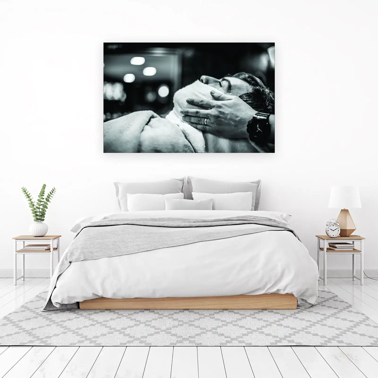 Artisan Shave Monochrome Wall Art