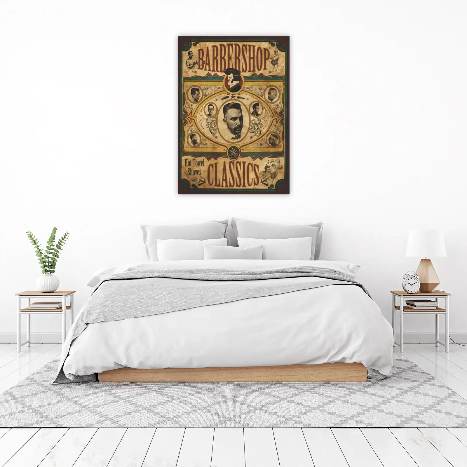 Vintage Barbershop Classics Wall Art