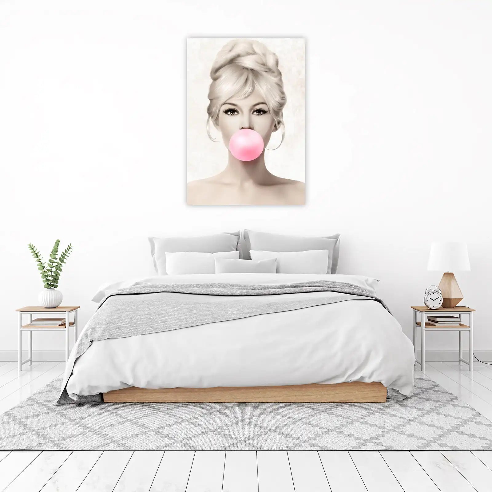 Glamorous Bubblegum Pop Art Wall Art