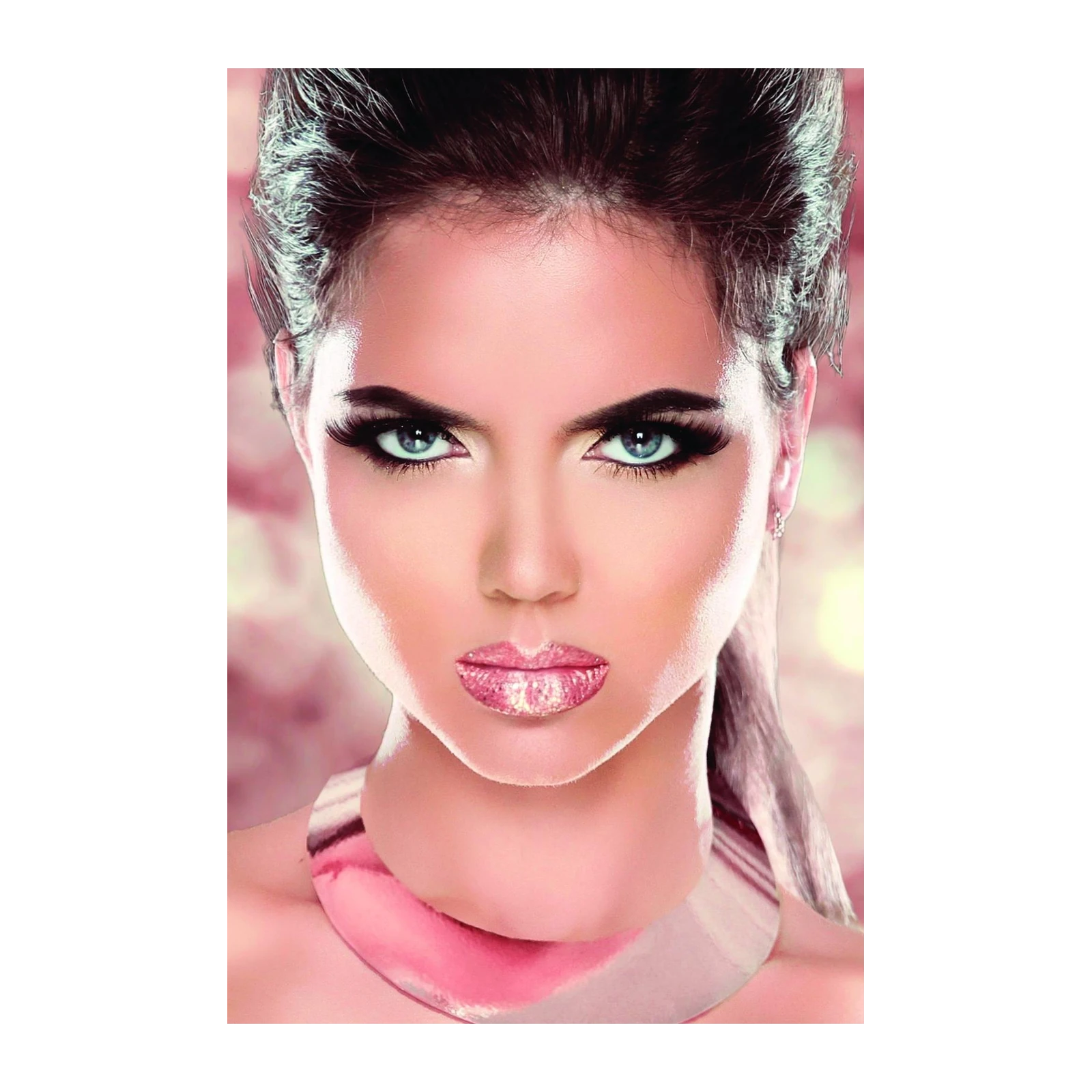 Glamorous Diva Portrait Wall Art