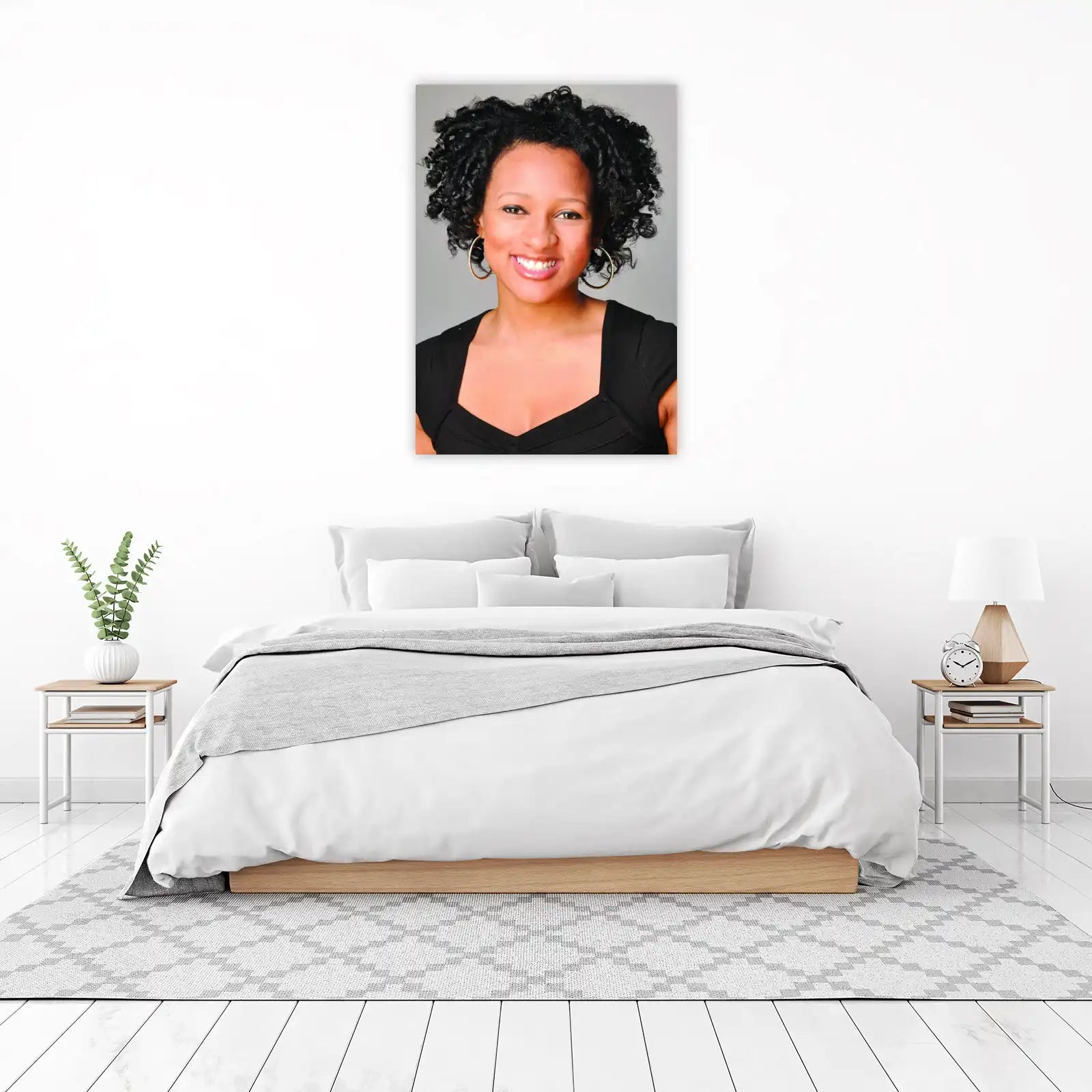 Radiant Smile Portrait Wall Art