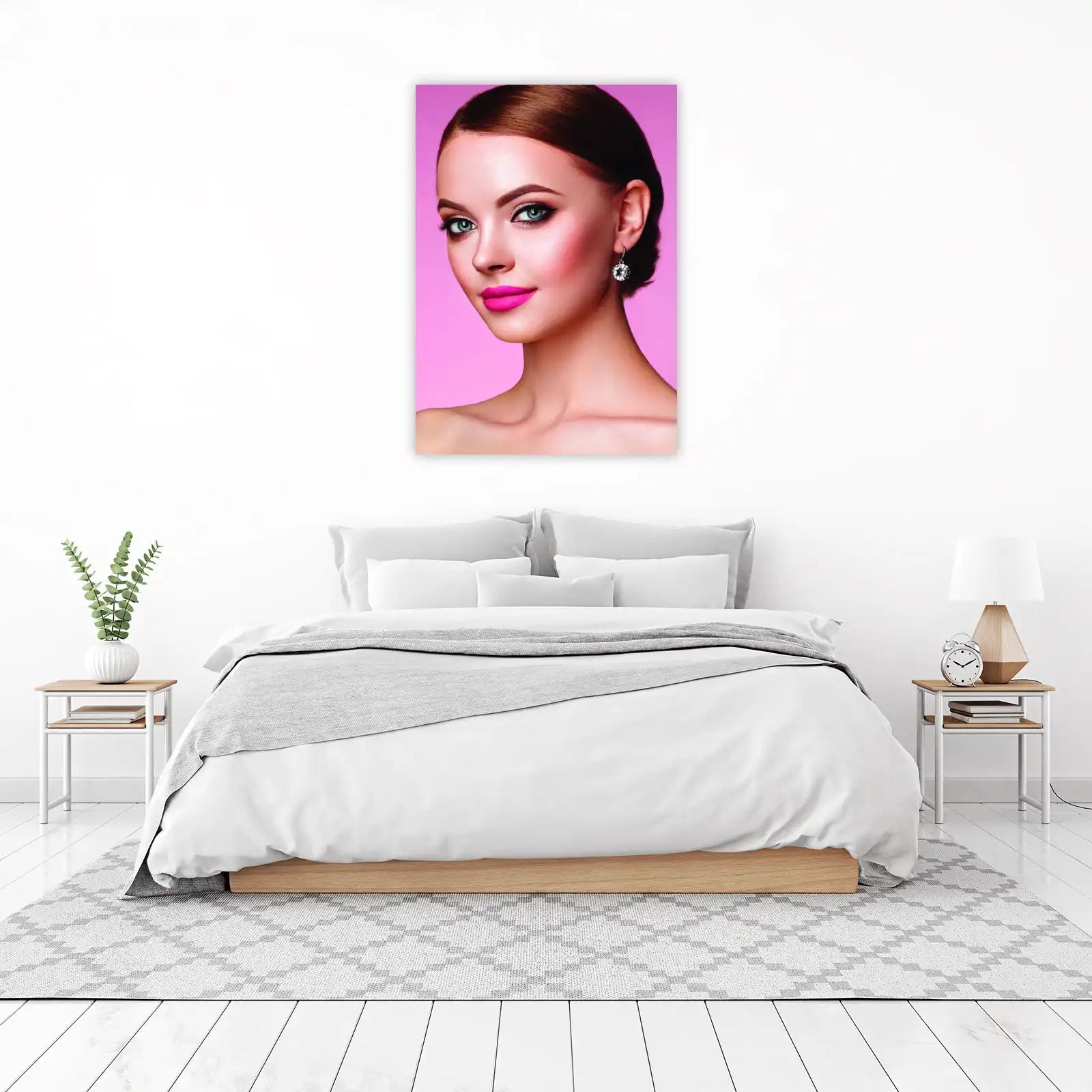 Bold Beauty Portrait Glam Wall Art
