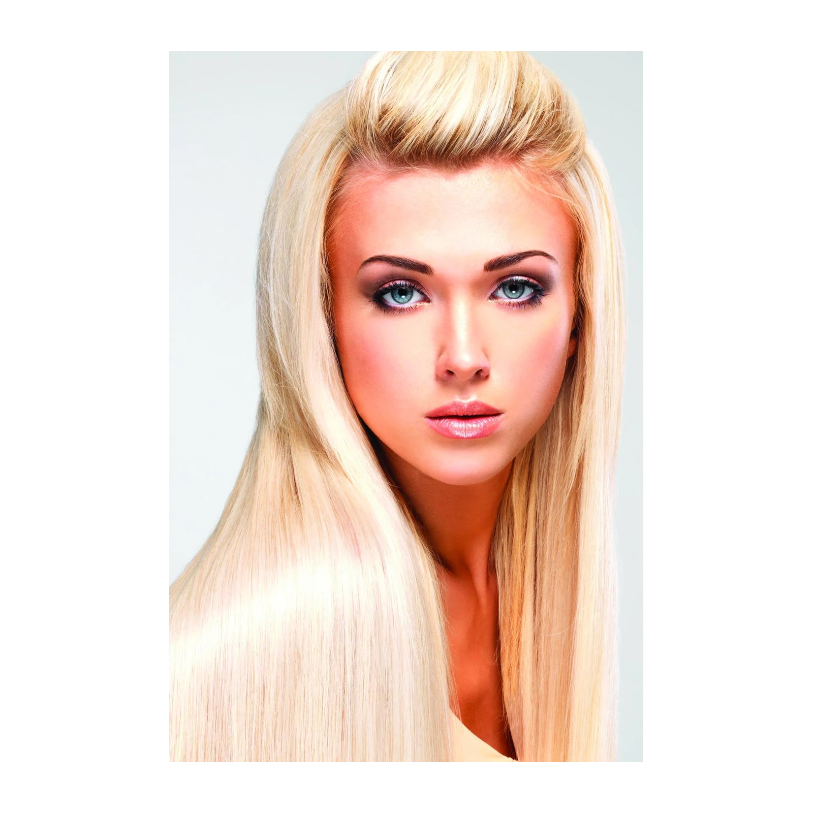 Striking Blonde Beauty Portrait Wall Art