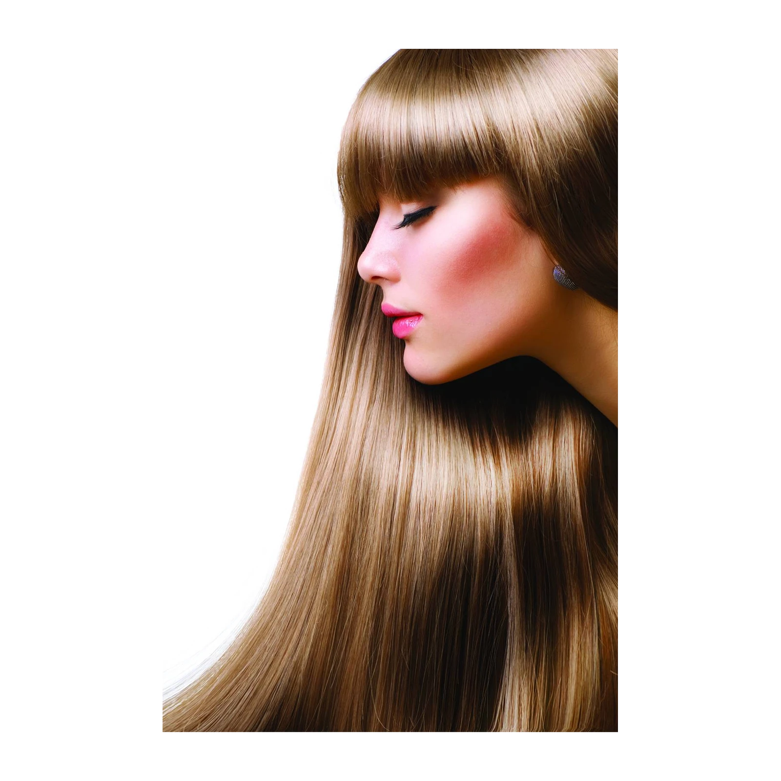 Elegant Blonde Hair Portrait Wall Art
