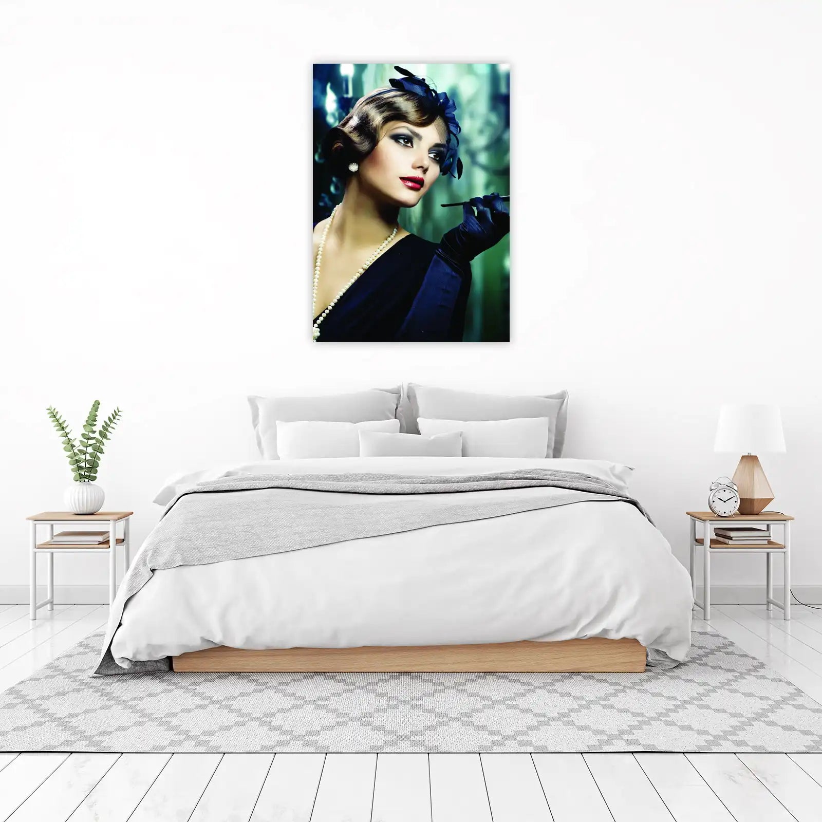 Art Deco Glamour Woman Wall Art