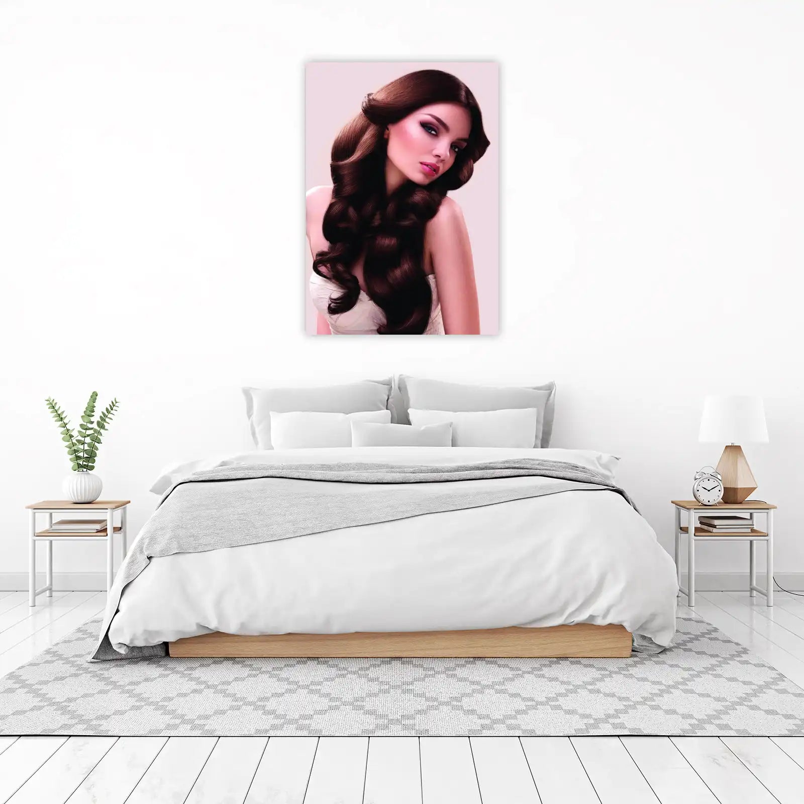Elegant Woman's Portrait Wall Art