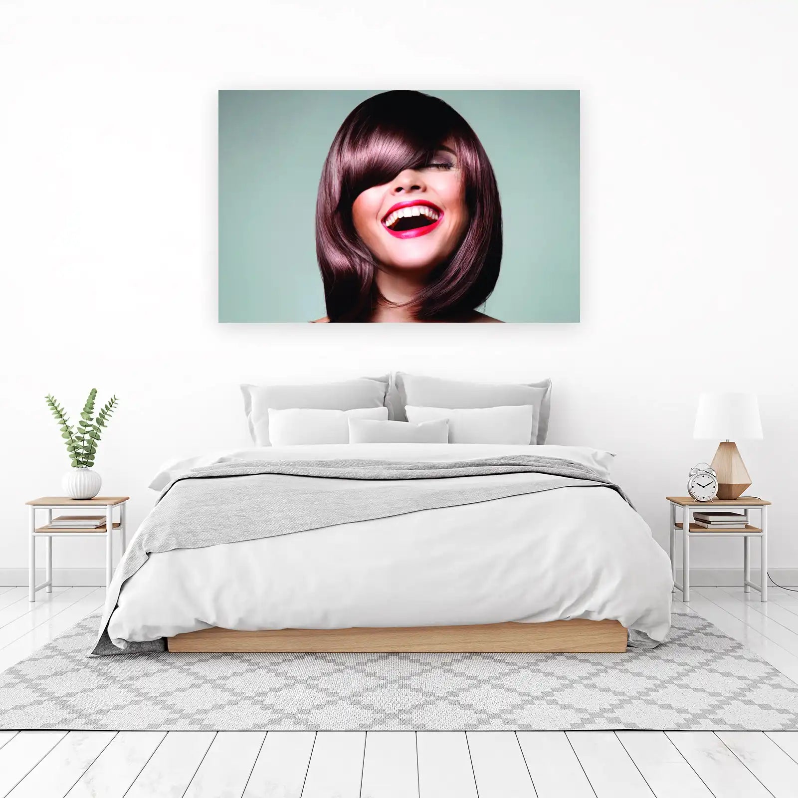 Radiant Smile & Style Wall Art