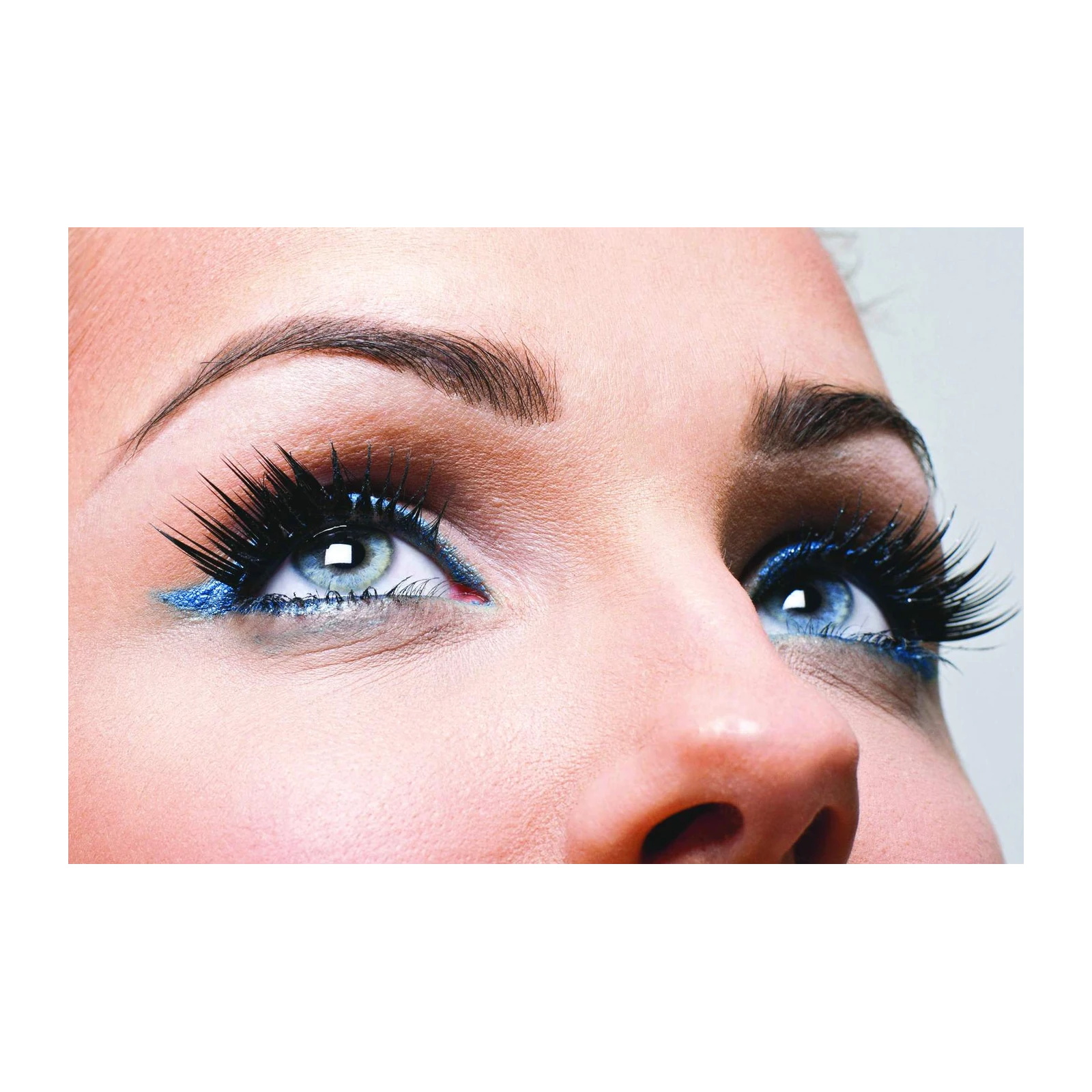 Enchanting Blue Eye & Lash Wall Art