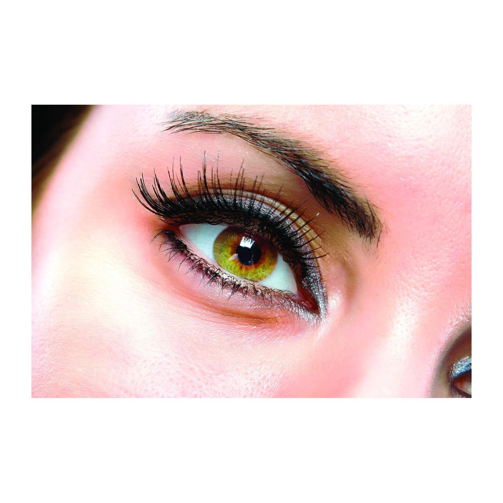 Captivating Green Eye Close-Up Wall Art