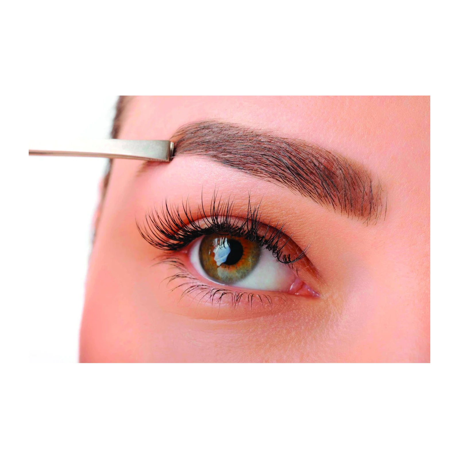 Close-Up Eye & Brow Tweezing Wall Art