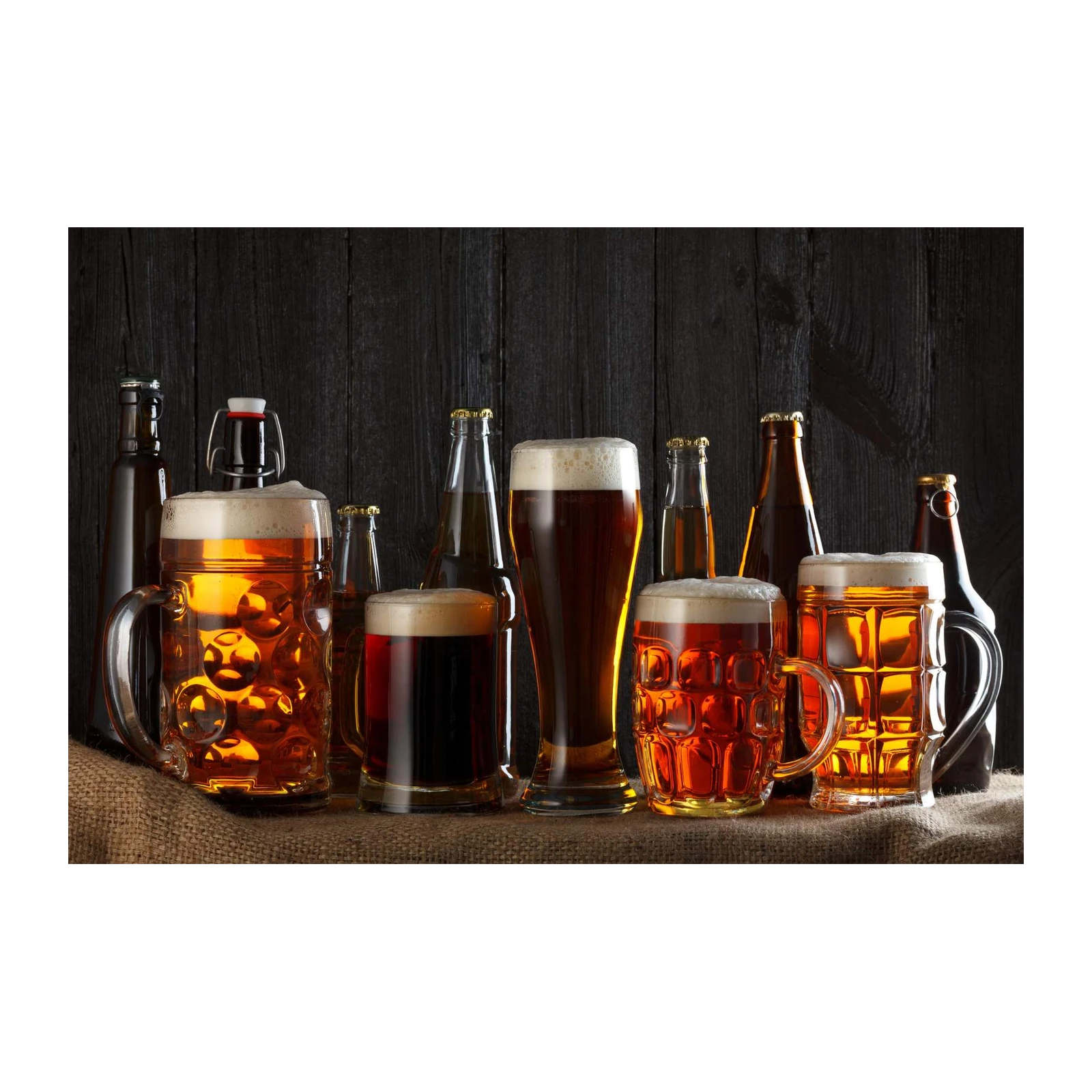 Craft Beer Selection Ambiance Wall Art
