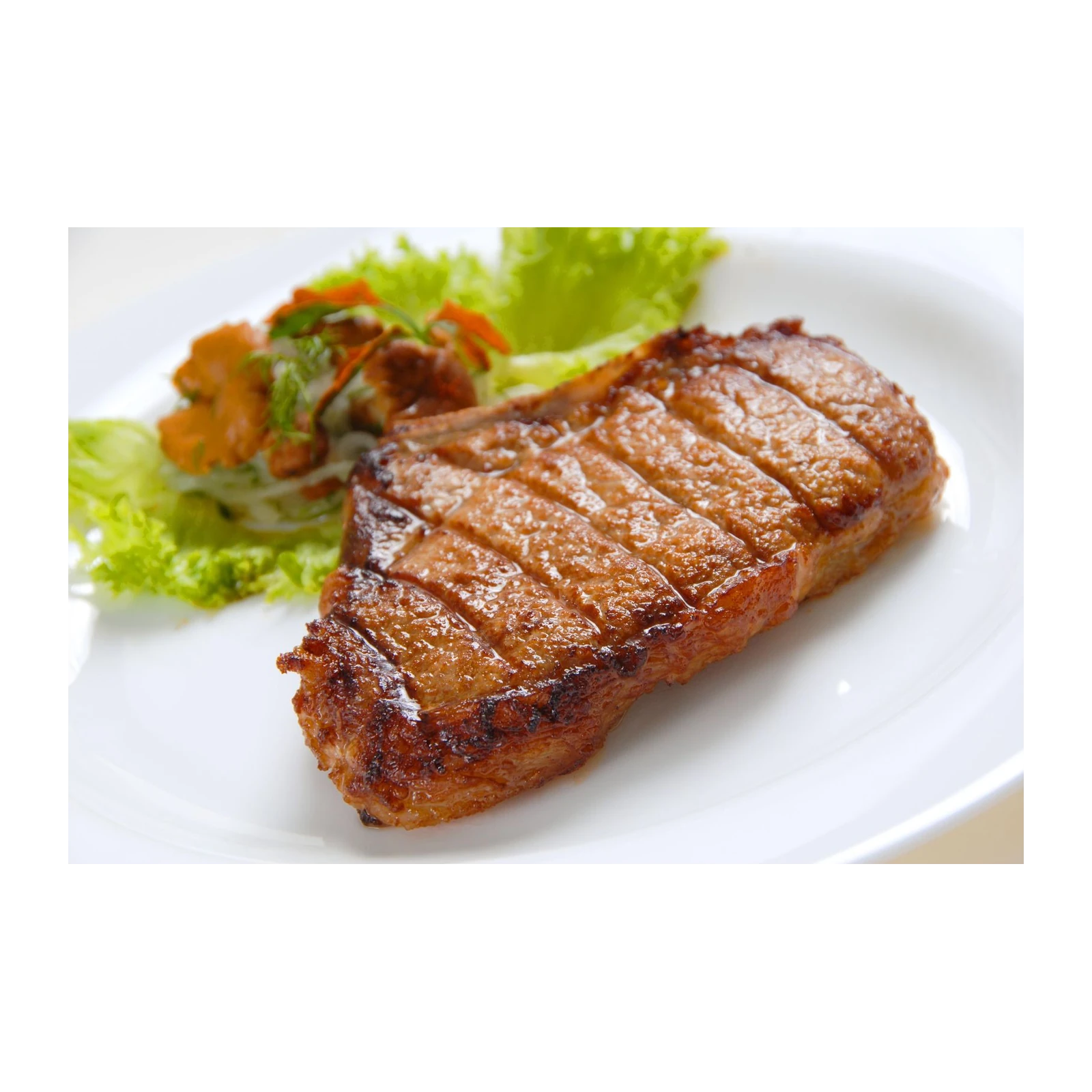 Juicy Steak and Salad Food Wall Art