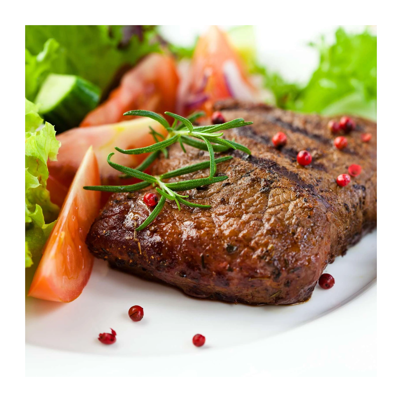 Succulent Steak & Fresh Salad Wall Art