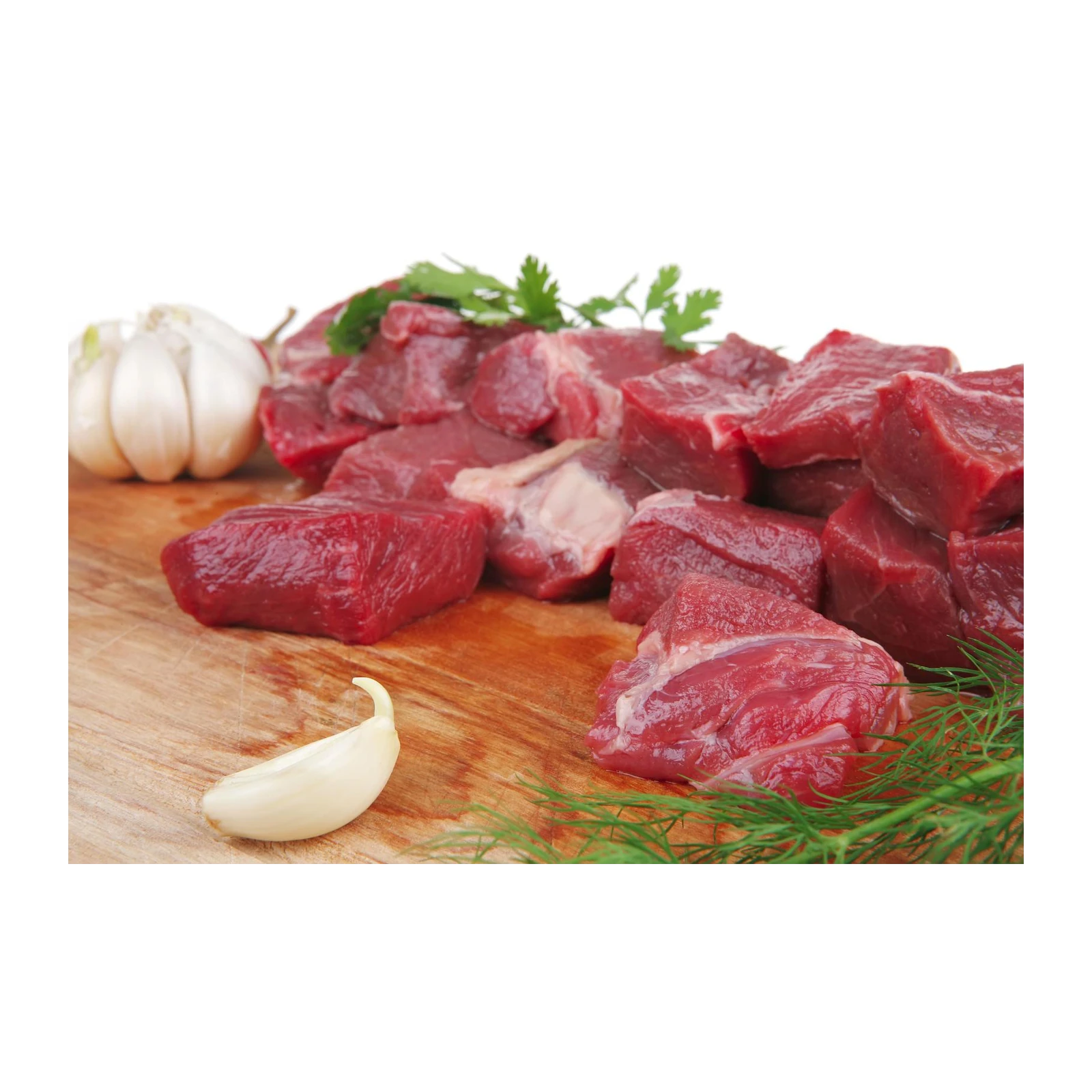 Fresh Beef Cubes Kitchen Decor Wall Art