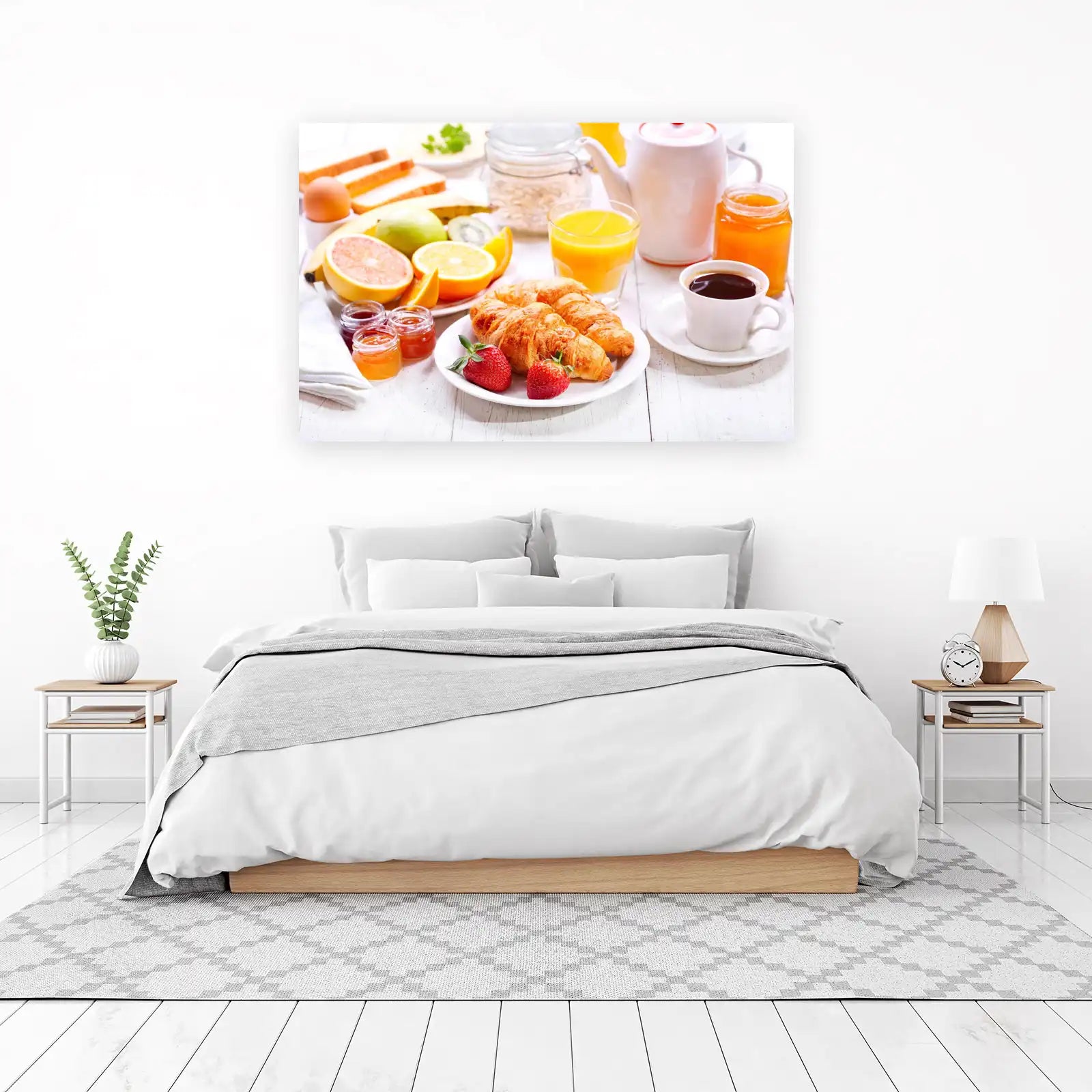 Vibrant Breakfast Spread Wall Art