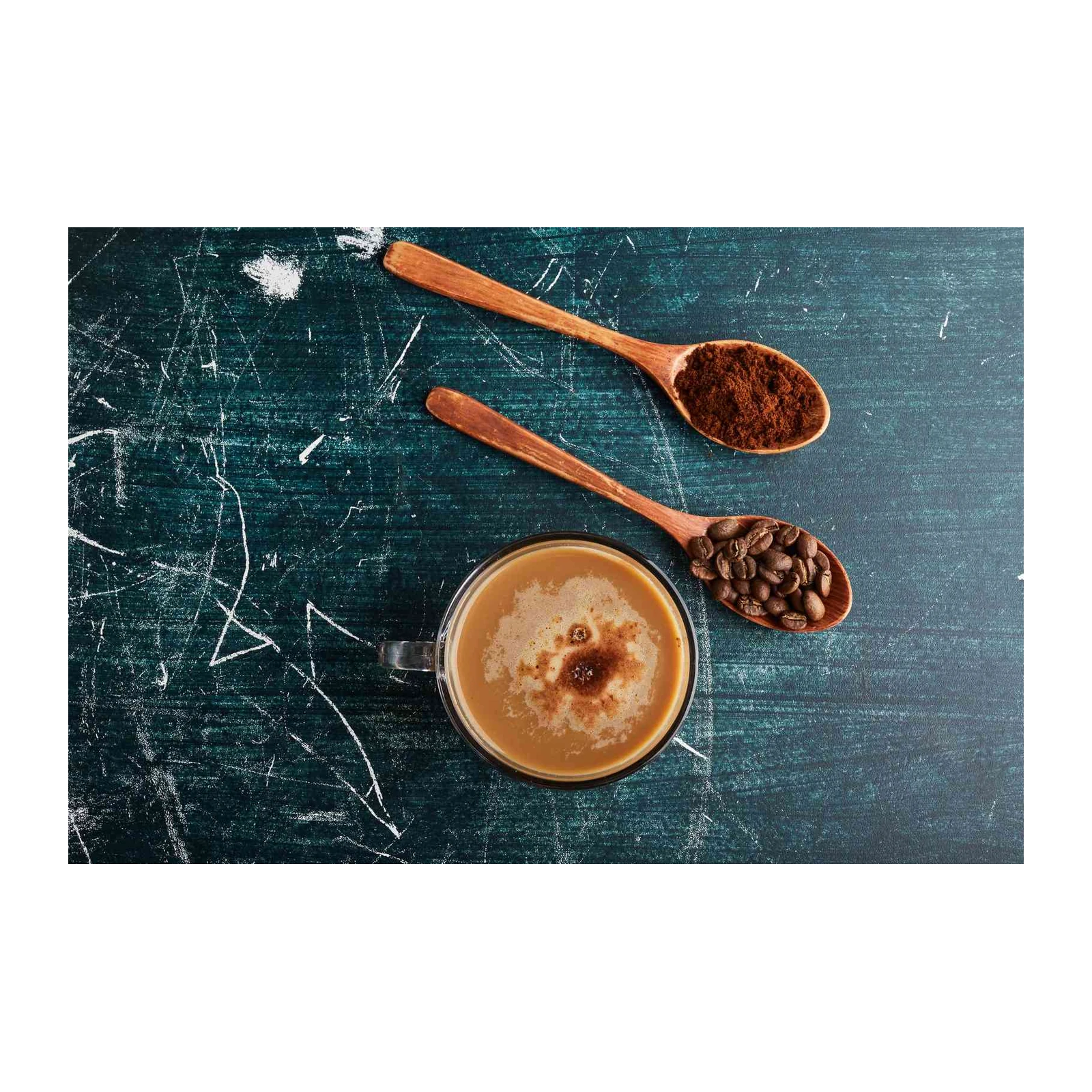 Aromatic Coffee Beans & Brew Wall Art