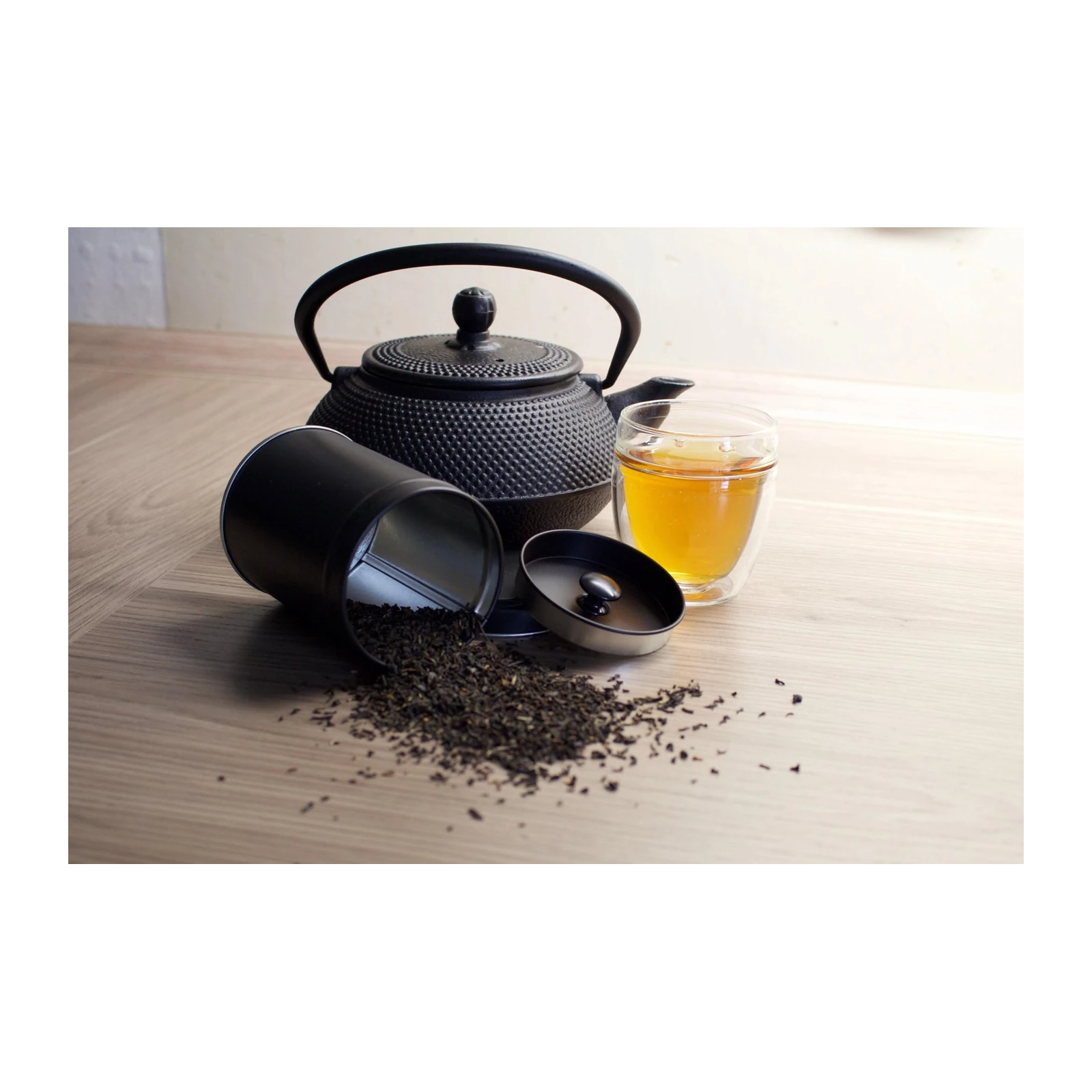 Zen Tea Ritual Abstract Art Wall Art