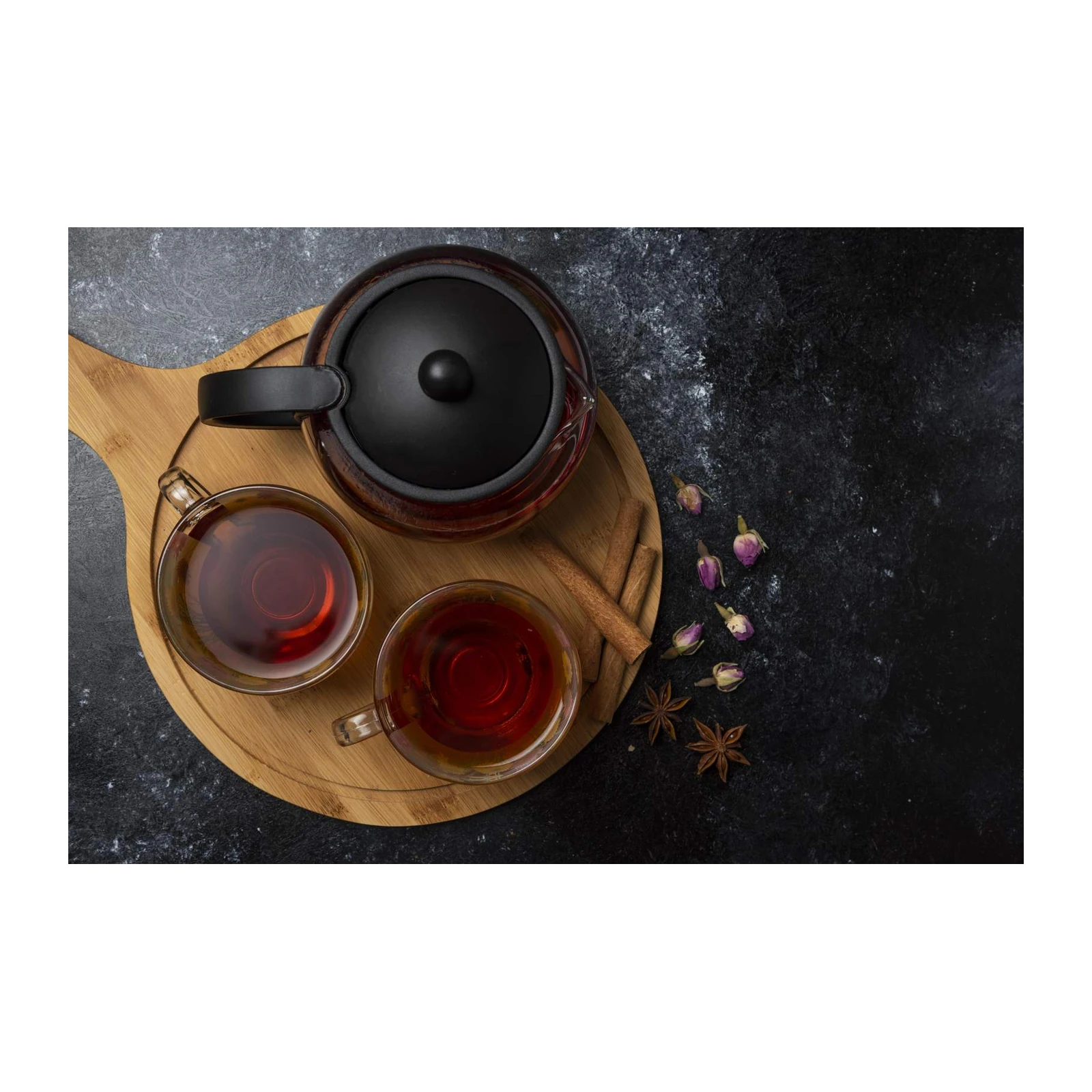 Cozy Tea Time Ambiance Wall Art
