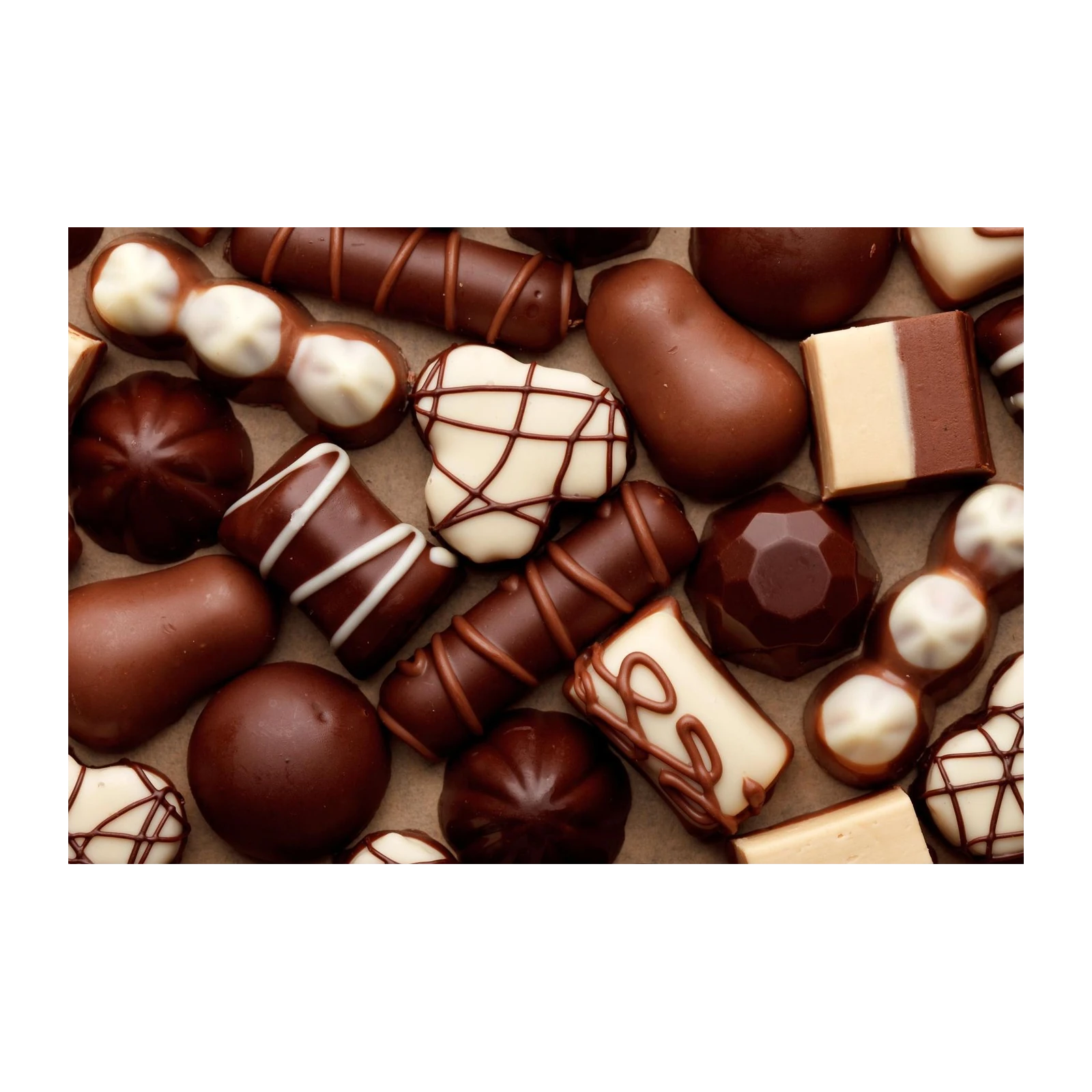 Decadent Chocolate Assortment Wall Art