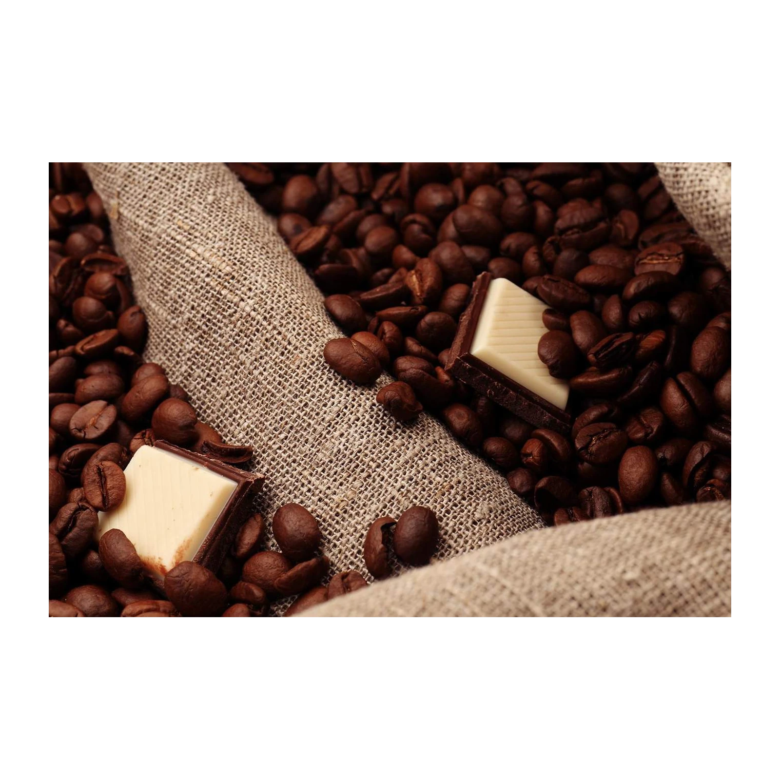 Rich Chocolate & Coffee Beans Wall Art