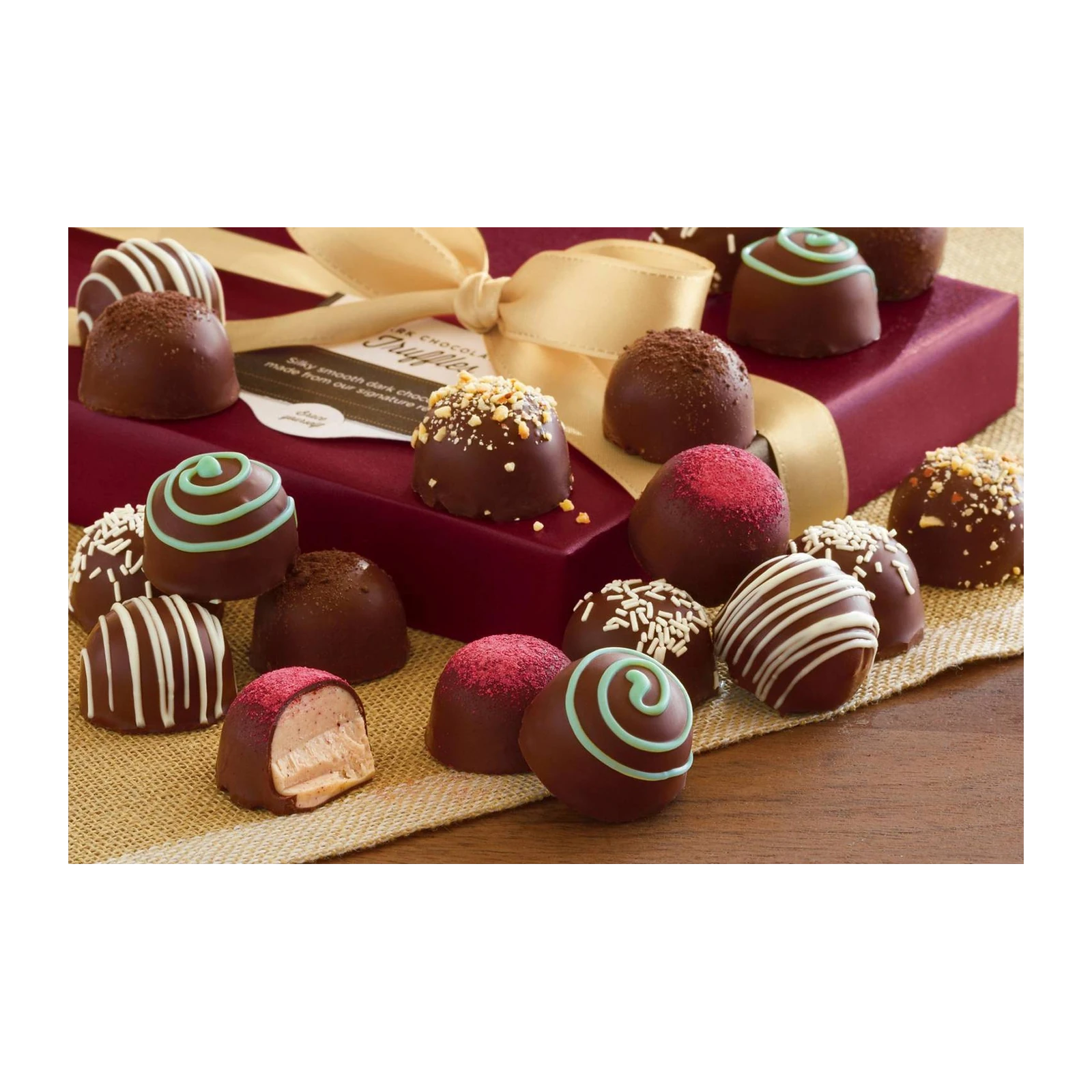 Decadent Chocolate Truffles Still Life Wall Art