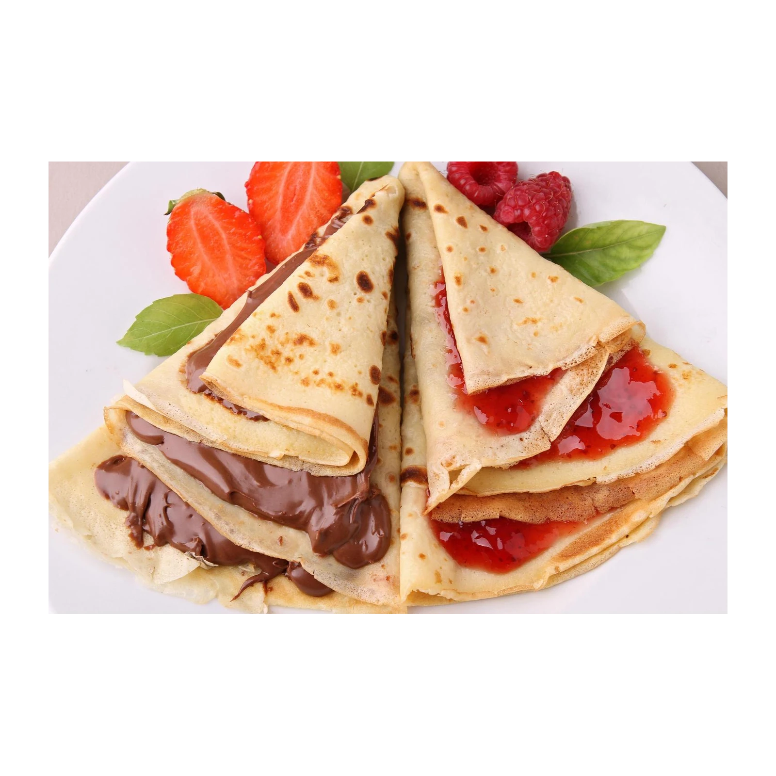 Delicious Crepes & Berries Wall Art