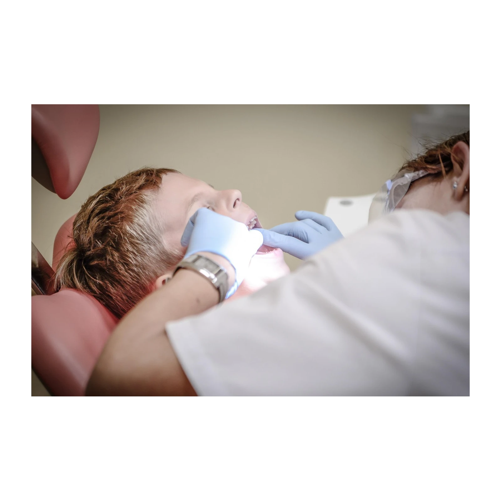 Candid Dental Care Moment Wall Art