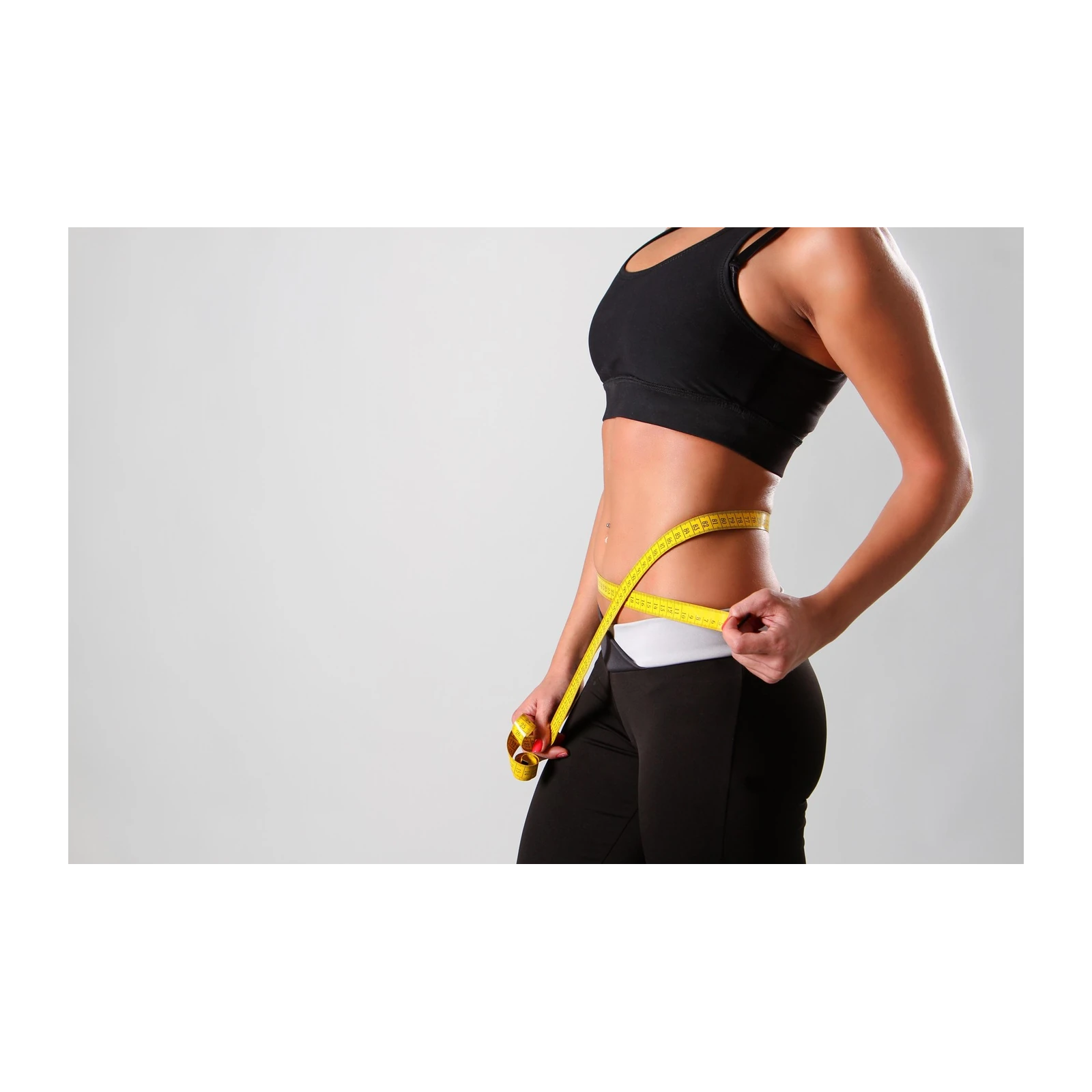 Fitness Motivation Waist Measurement Wall Art