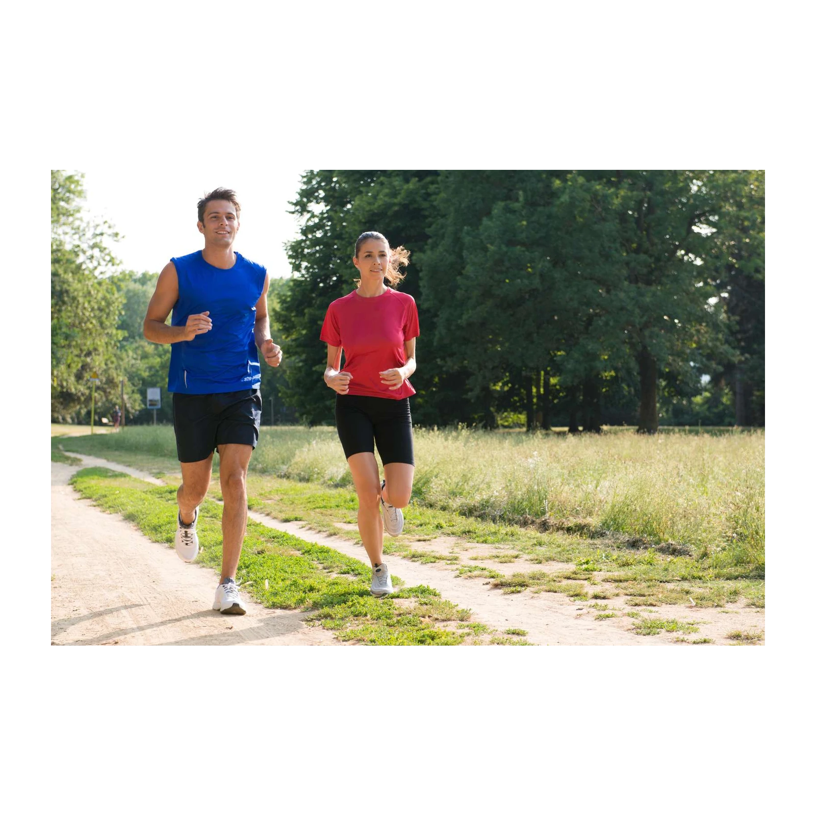 Couple Running Motivation Wall Art Wall Art