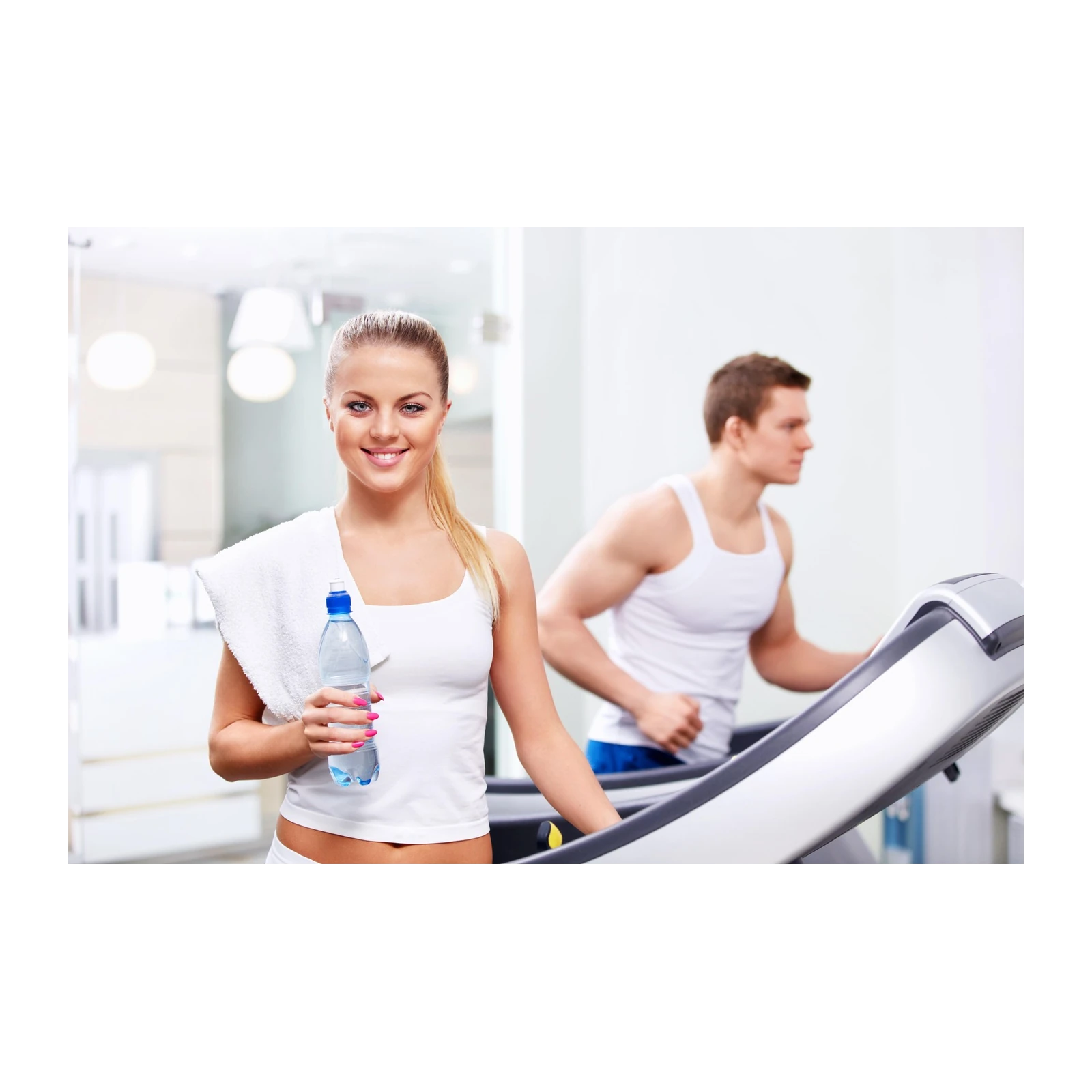 Motivated Couple Fitness Motivation Wall Art