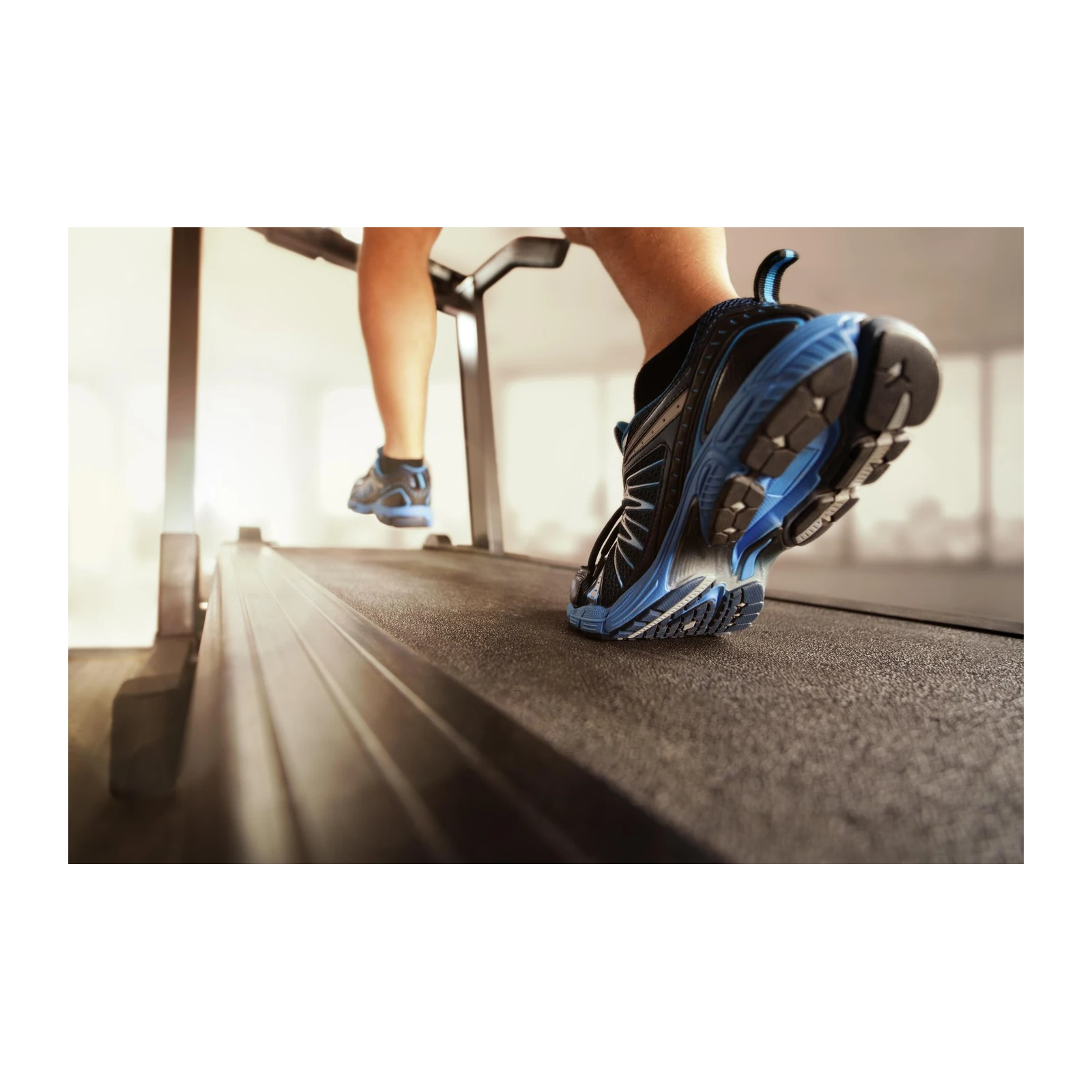 Dynamic Treadmill Running Motivational Wall Art