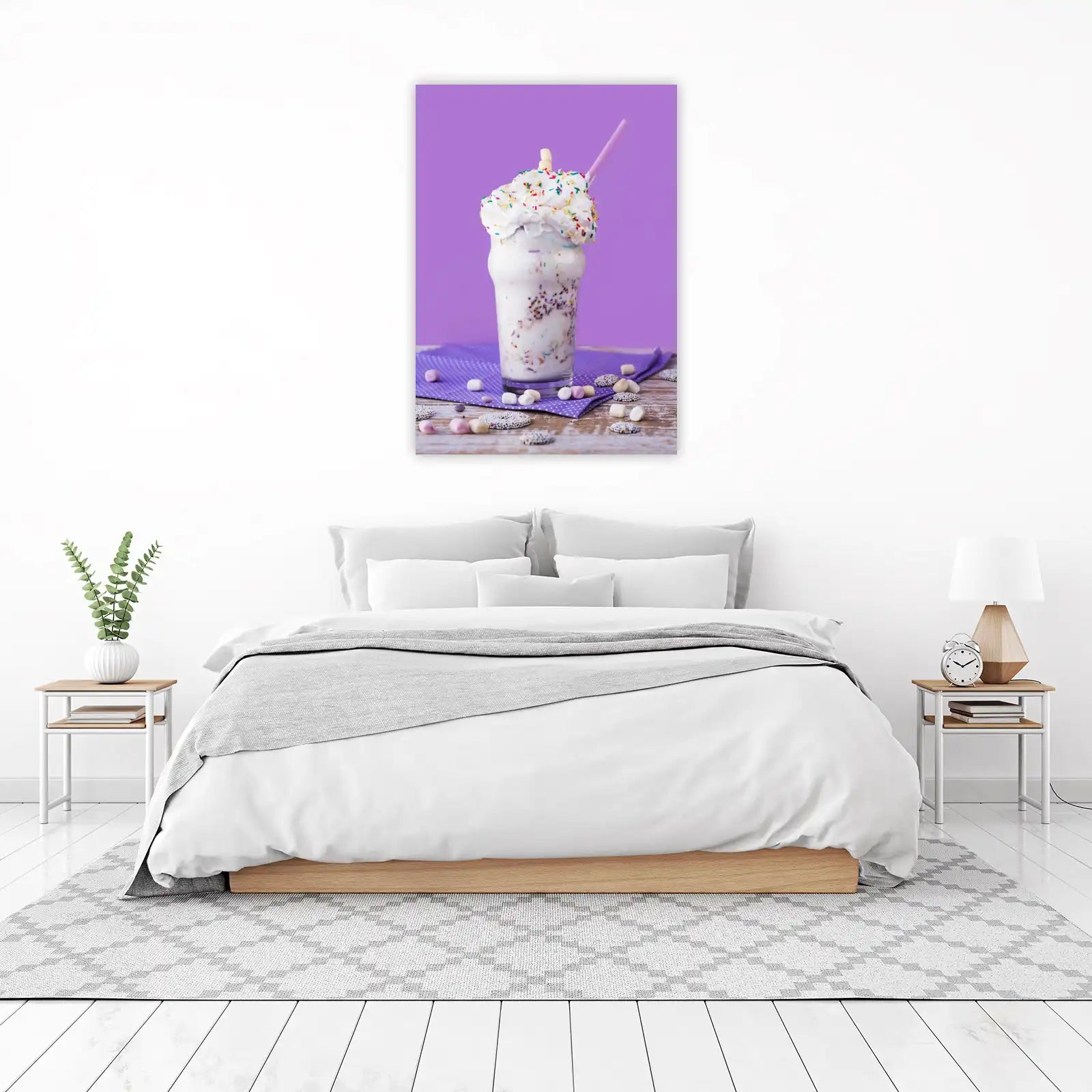 Sweet Treat Delight Milkshake Wall Art
