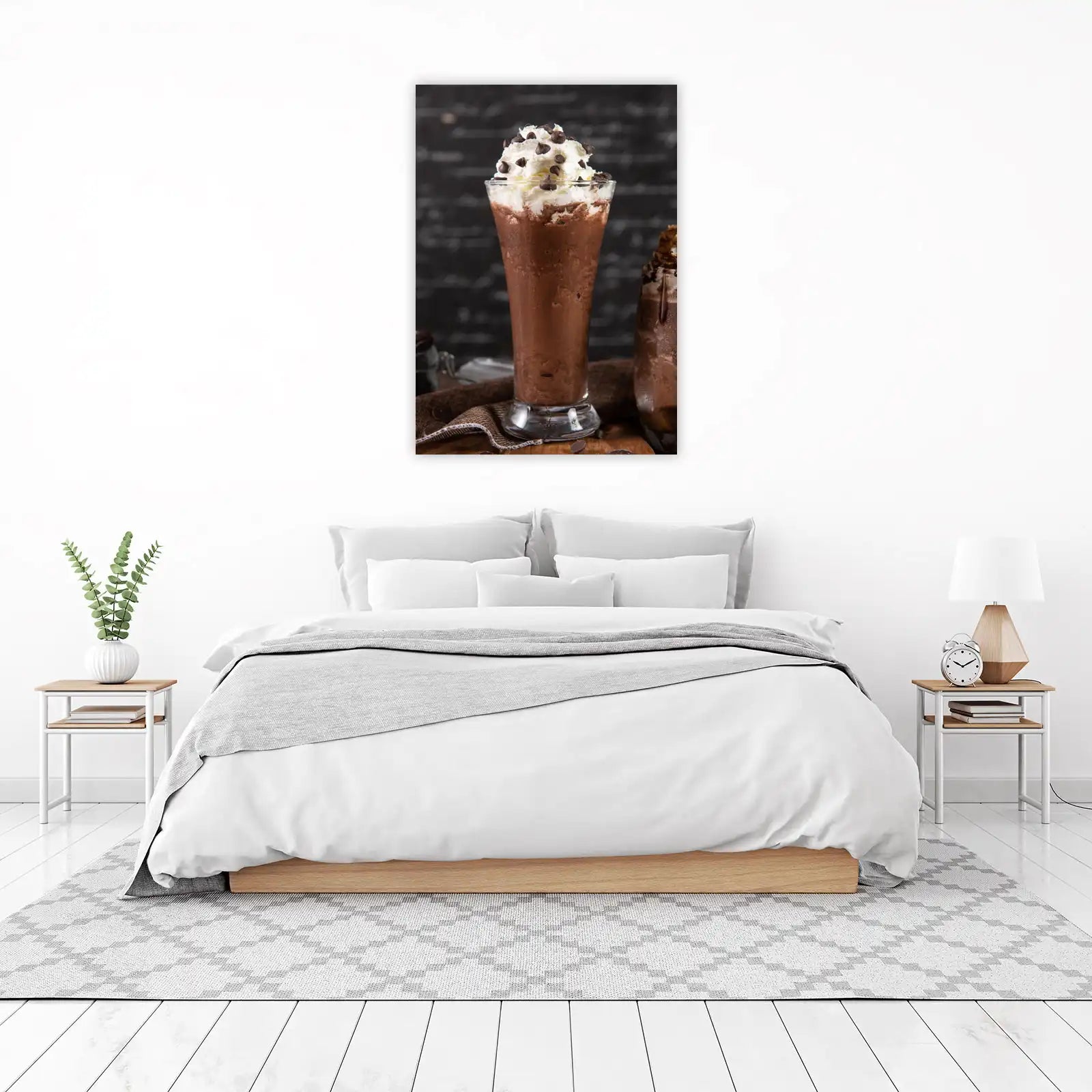 Decadent Chocolate Shake Art Wall Art