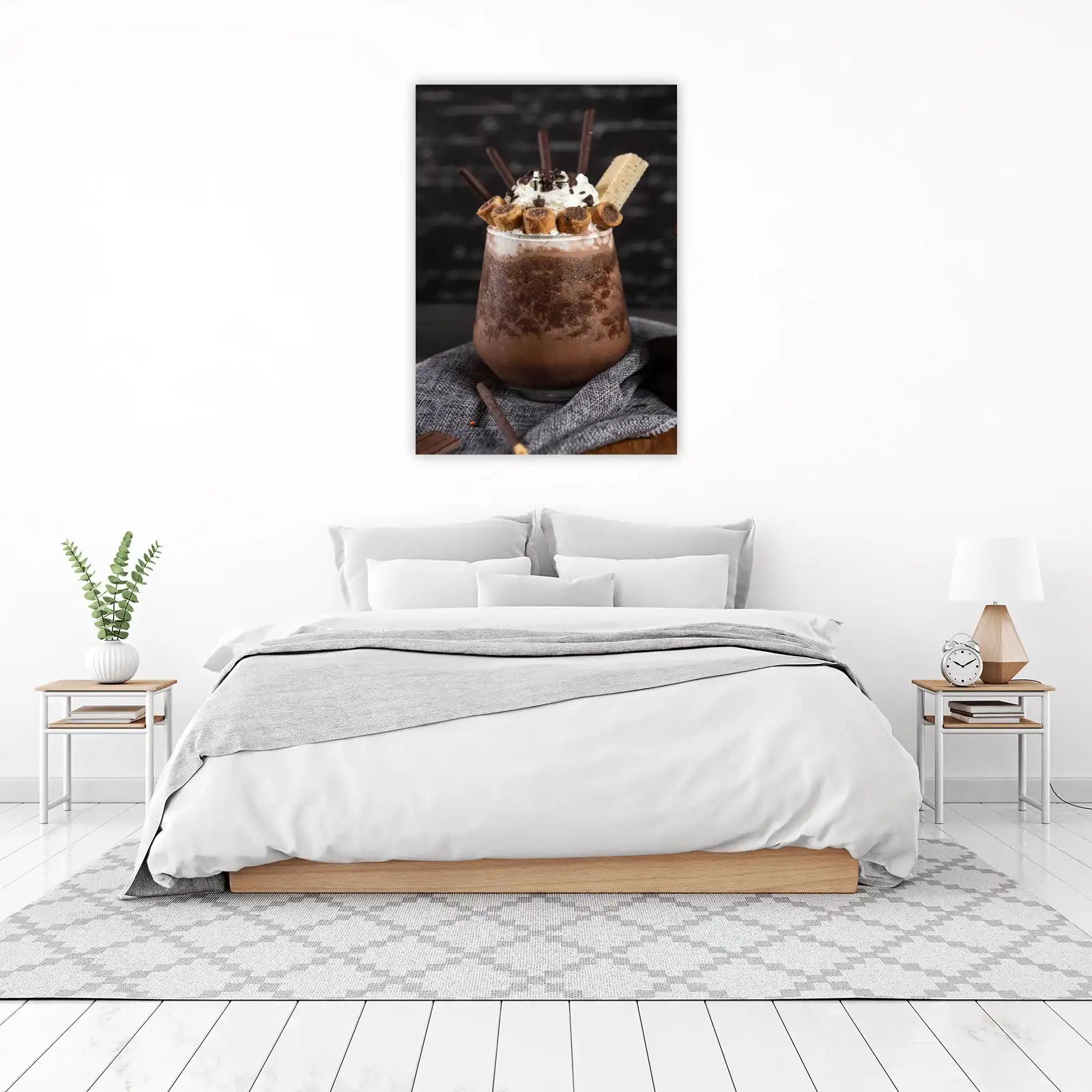 Decadent Chocolate Shake Art Wall Art