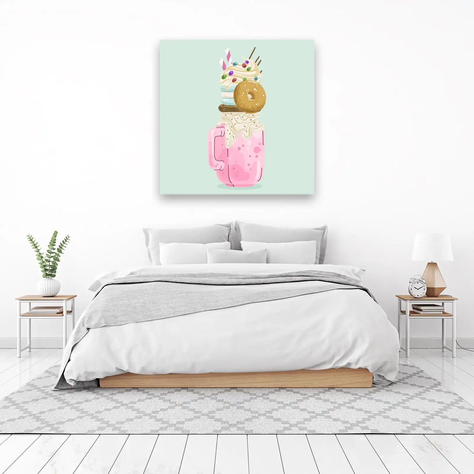 Whimsical Dessert Jar Wall Art