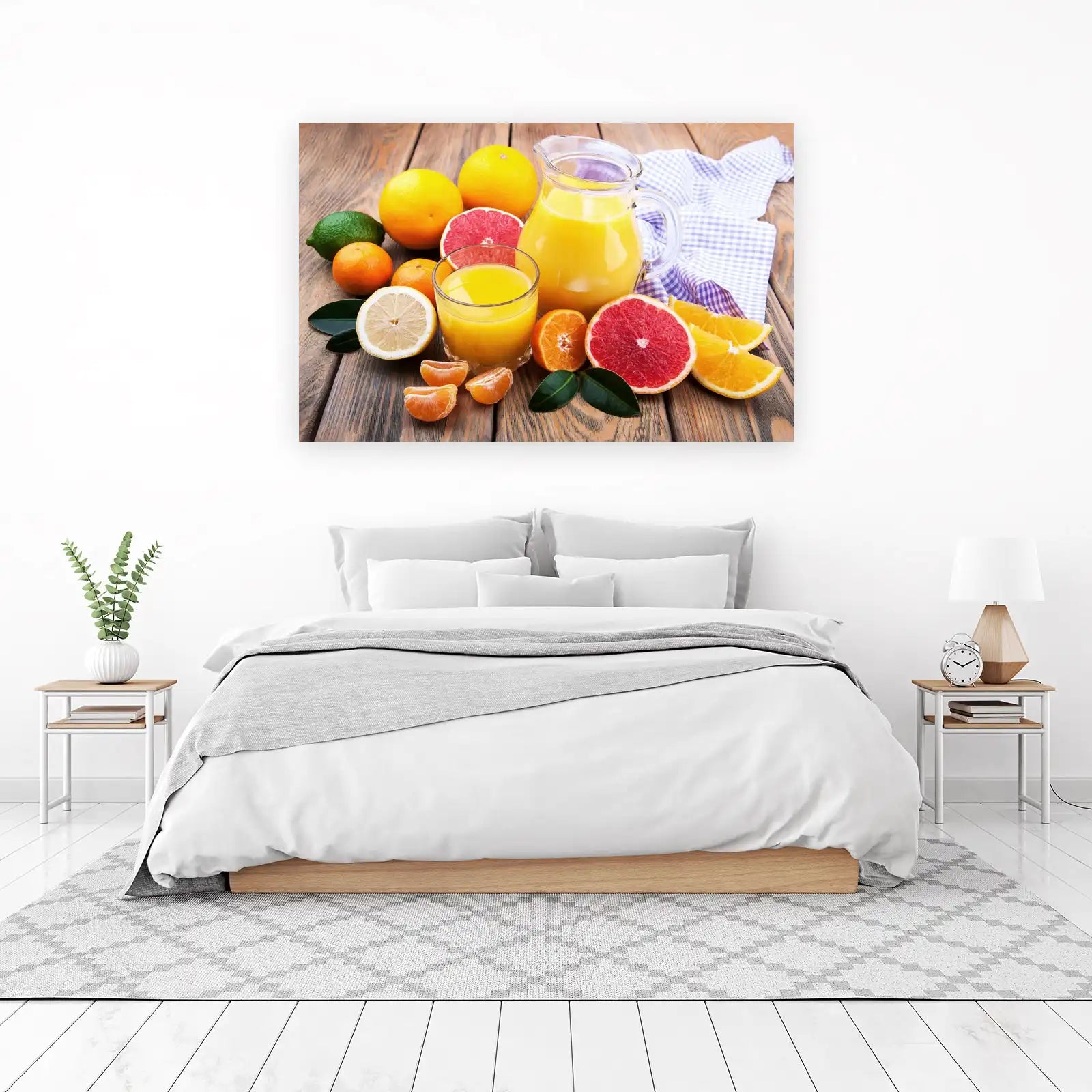 Vibrant Citrus Blend Still Life Wall Art